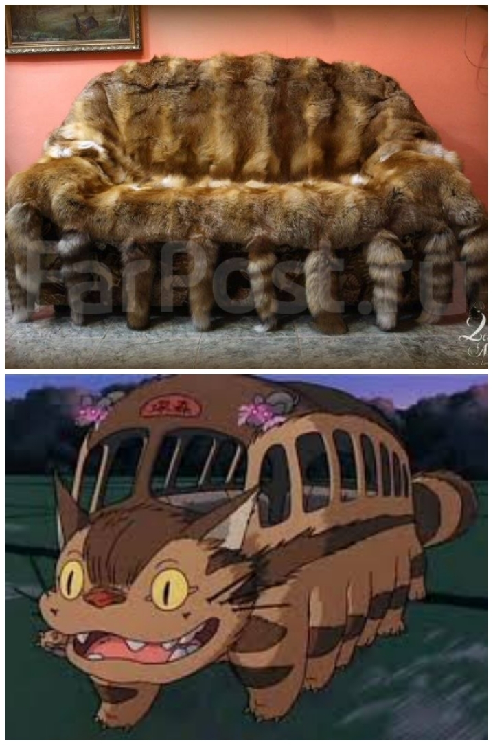 catbus - Hayao Miyazaki, My neighbor Totoro, Humor, Studio ghibli, Anime