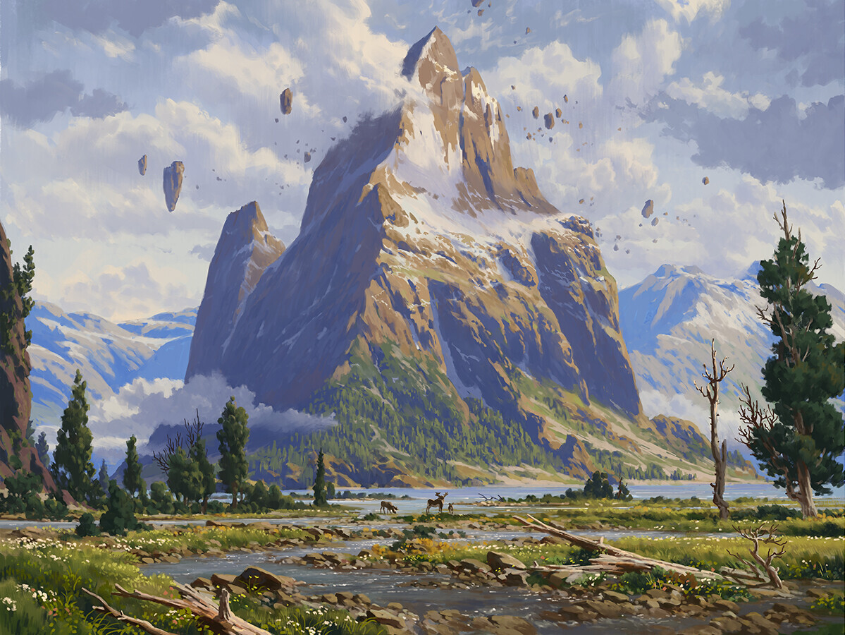 landscapes - Art, Digital, Artstation, Landscape, Nature, Lorenzo Lanfranconi, Longpost