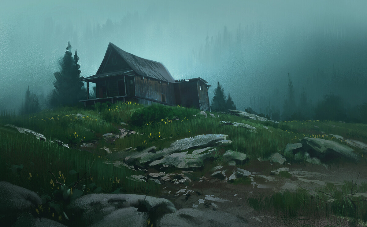 landscapes - Art, Digital, Artstation, Landscape, Nature, Lorenzo Lanfranconi, Longpost