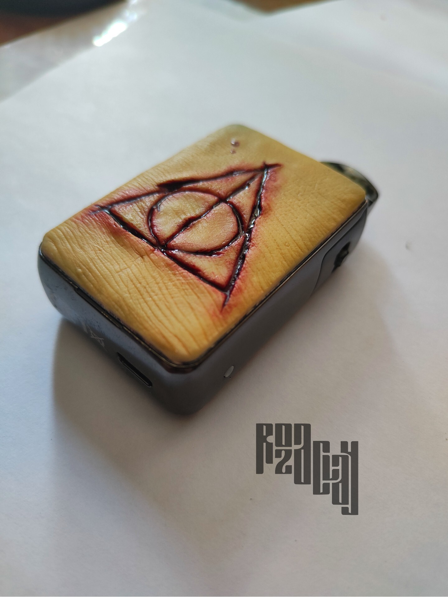 Custom Charon Baby Plus Panels - My, Harry Potter, Polymer clay, Customization, Harry Potter and the Deathly Hallows, Kripota, Fearfully, Charon, Subsystem, E-cigarettes, Creation, Fan art, Лепка, Needlework, Needlework without process, Video, Vertical video, Longpost