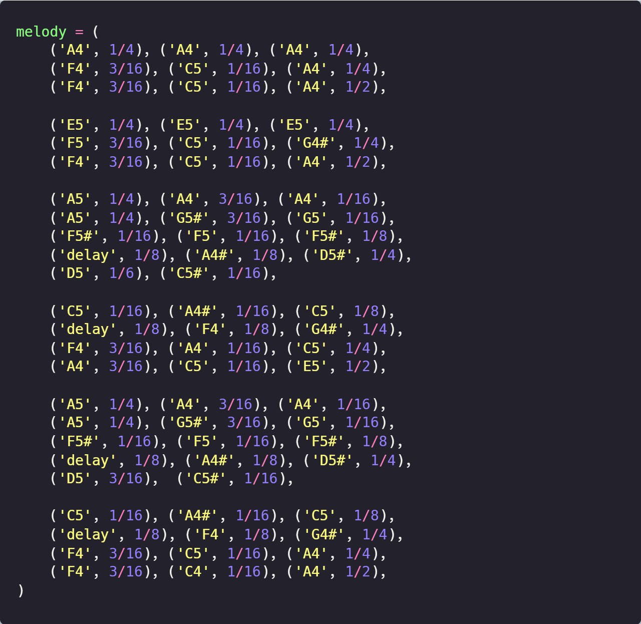 Interesting Python #13: Playing the Imperial March - Python, Programming, IT, Education, Star Wars, The Imperial March, Lesson, Longpost