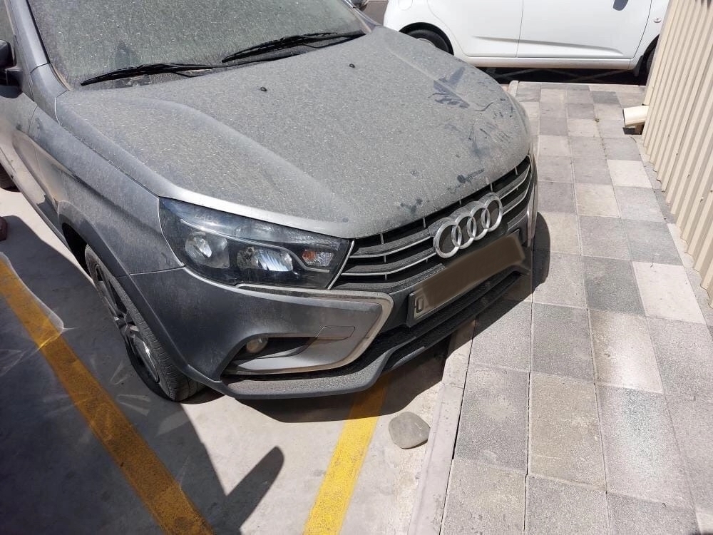 Spy photos of the restyled version of the Audi Q5 - Lada, Audi Q5, Auto, Longpost, Tuning, AvtoVAZ, Humor, Lada Vesta