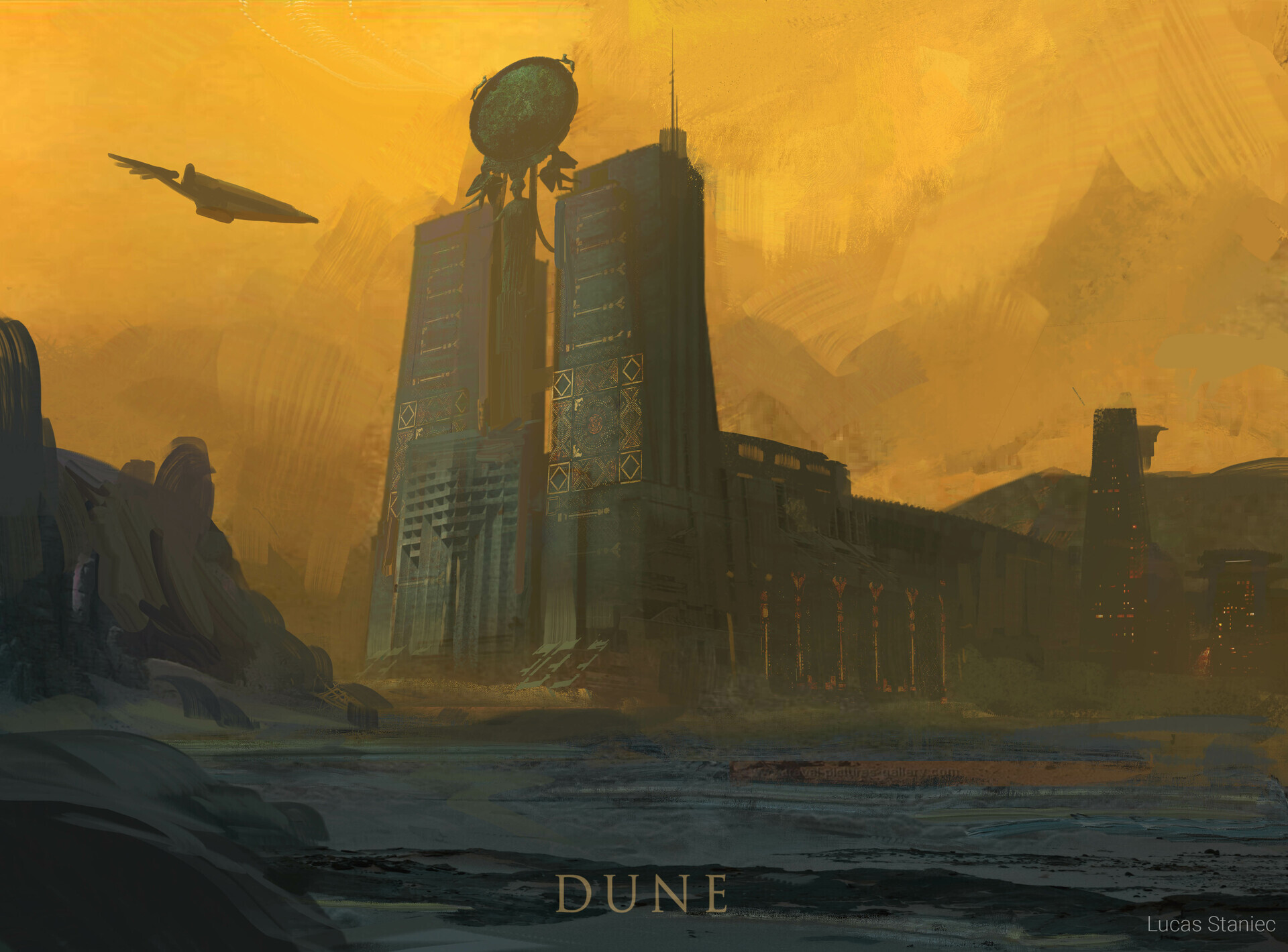 DUNE - Art, Artstation, Fantasy, Frank Herbert, Dune, Longpost