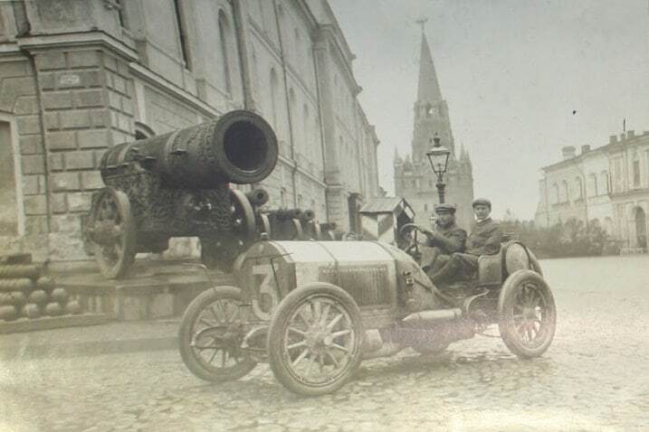 Автопробег Санкт-Петербург - Москва 1908г - Автопробег, Ретро, Россия, История, Длиннопост, Черно-белое фото