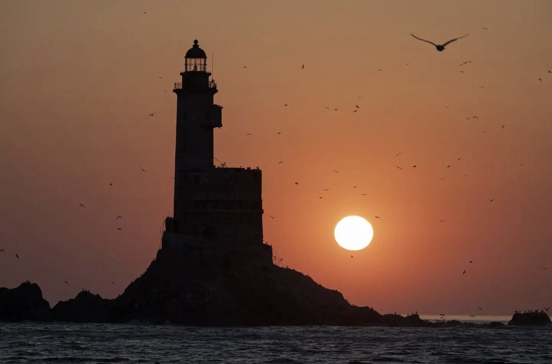 Six views of Aniva lighthouse, Sakhalin - Sea, Sakhalin, Travel across Russia, Sakhalin Region, Lighthouse, Aniva, Aniva Lighthouse, dawn, Longpost, The photo