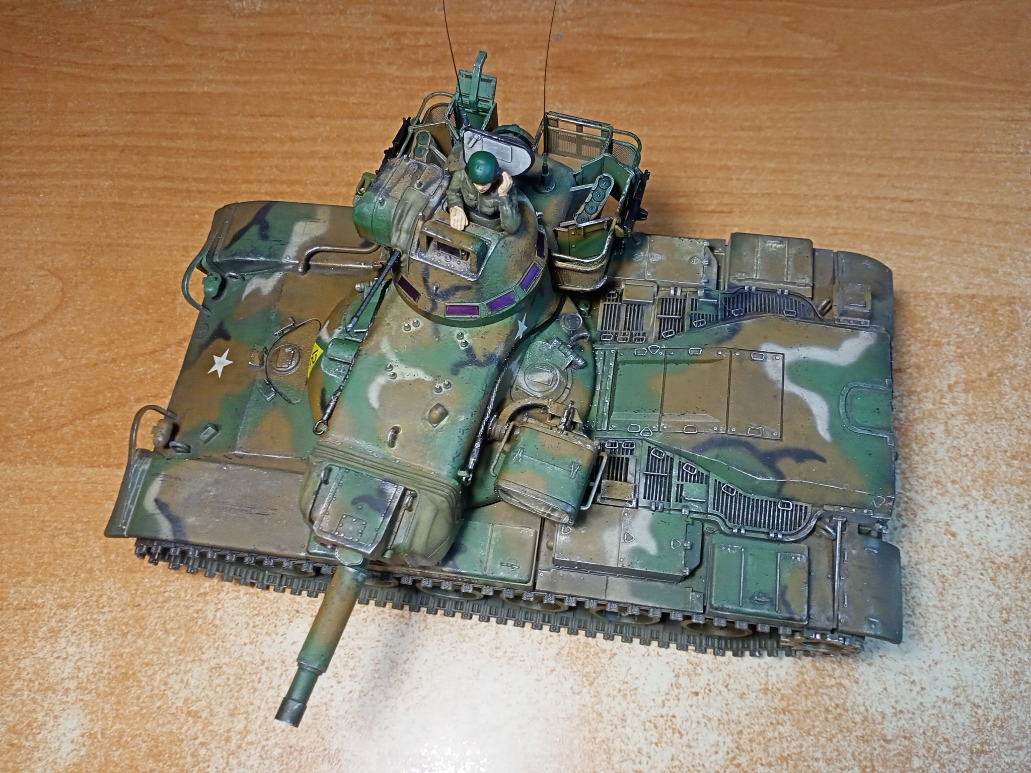 M60A2 Starship (1/35 Academy). Заметки по сборке - Моё, Стендовый моделизм, Моделизм, Масштабная модель, Миниатюра, Покраска миниатюр, Своими руками, Рукоделие с процессом, Рукоделие, Сборная модель, Сборка, Аэрография, Обзор, США, Танки, Холодная война, Бронетехника, Starship, М60, Техника, Длиннопост, Хобби