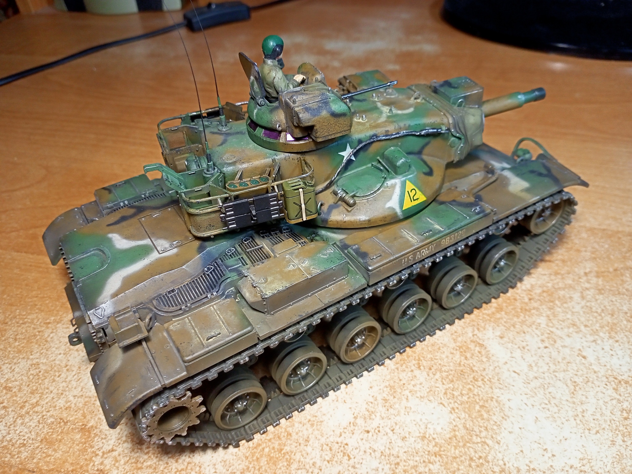 M60A2 Starship (1/35 Academy). Заметки по сборке - Моё, Стендовый моделизм, Моделизм, Масштабная модель, Миниатюра, Покраска миниатюр, Своими руками, Рукоделие с процессом, Рукоделие, Сборная модель, Сборка, Аэрография, Обзор, США, Танки, Холодная война, Бронетехника, Starship, М60, Техника, Длиннопост, Хобби