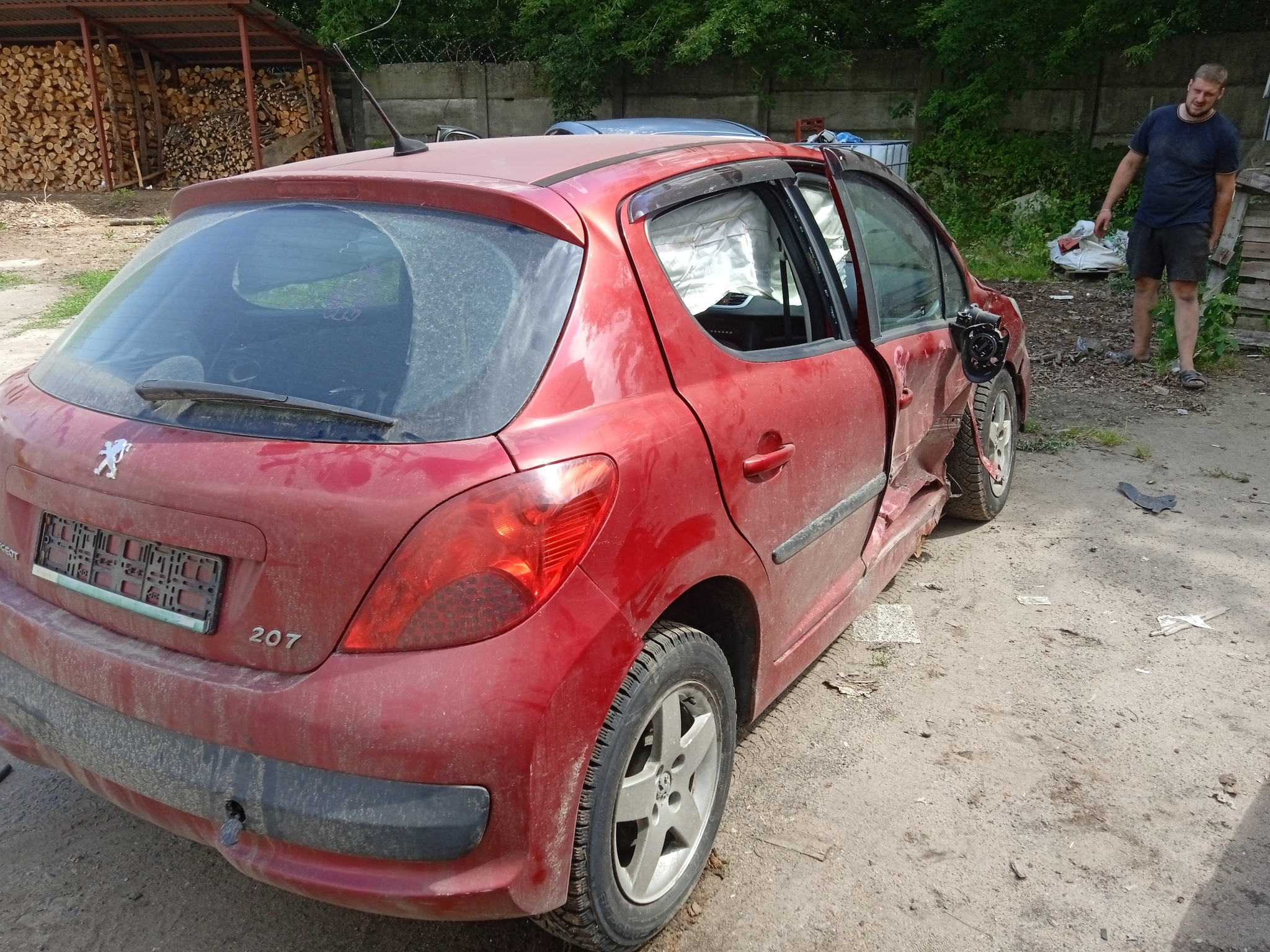 Body repair Peugeot 207 - My, Auto repair, Body, Building berth, Longpost