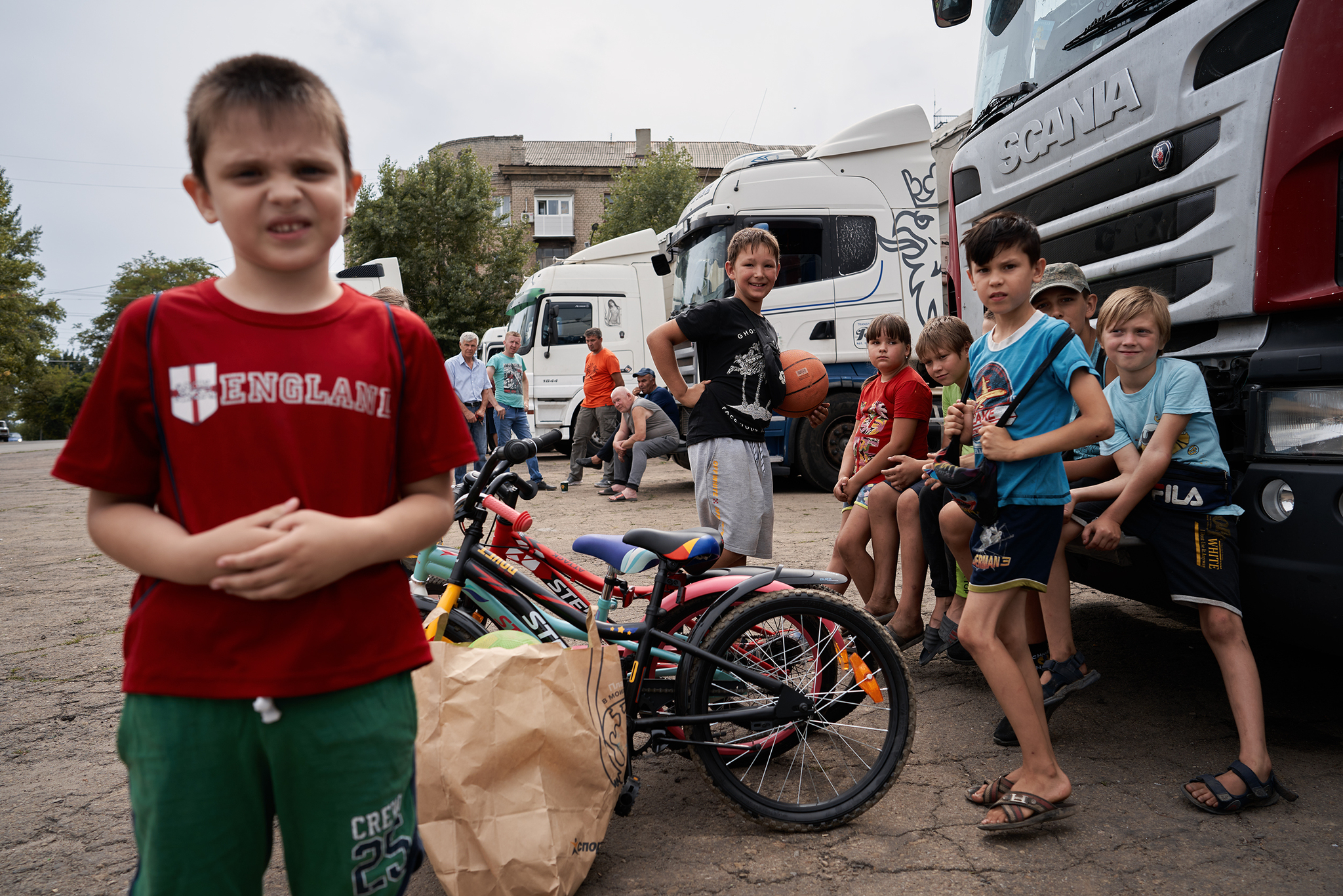 How I transported building materials to the LPR with the Bashkir gumconvoy - My, Politics, Donbass, LPR, Humanitarian aid, School, Bashkortostan, Video, Youtube, Longpost, Humanitarian convoy