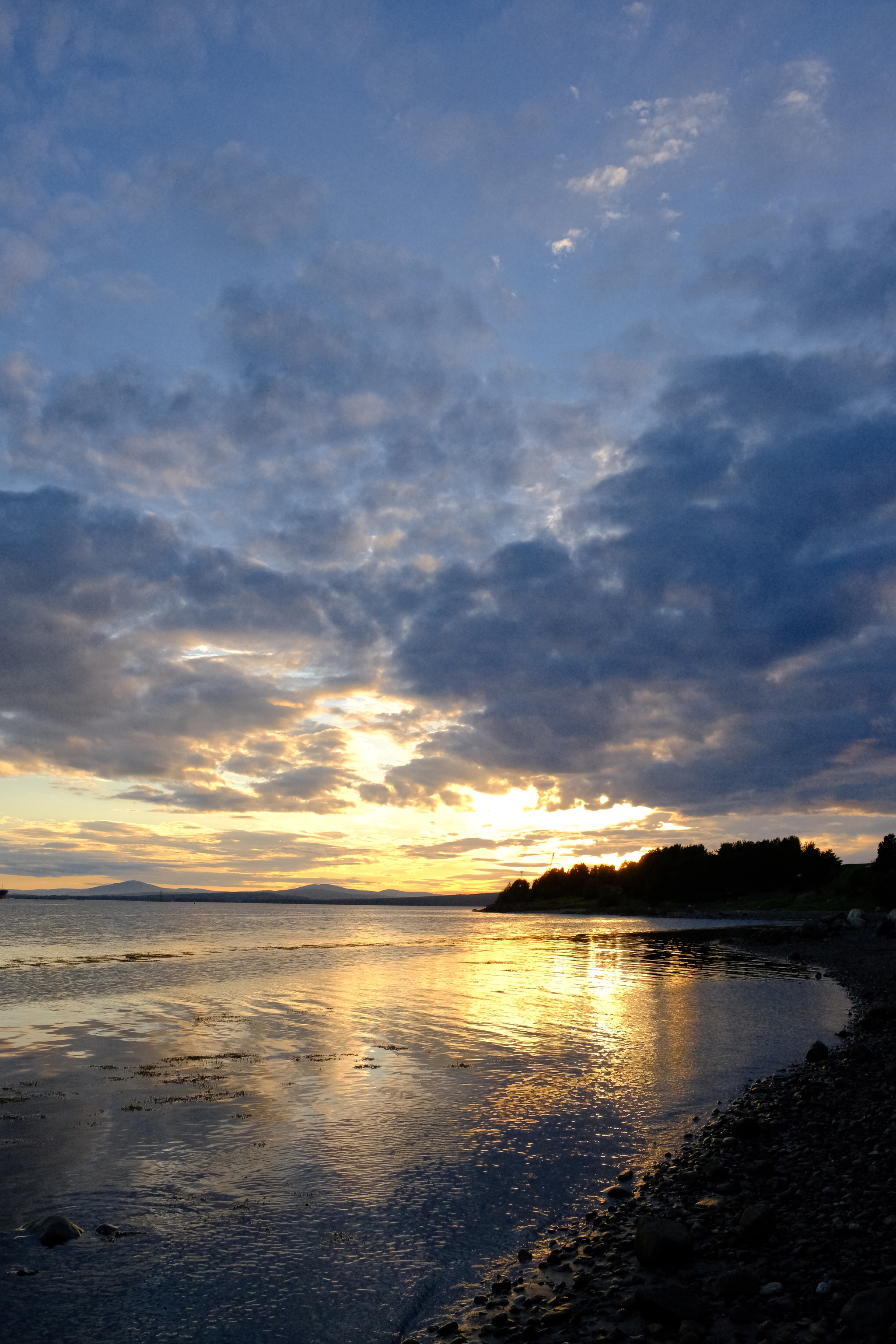 northern sunset - My, The photo, Landscape, Longpost