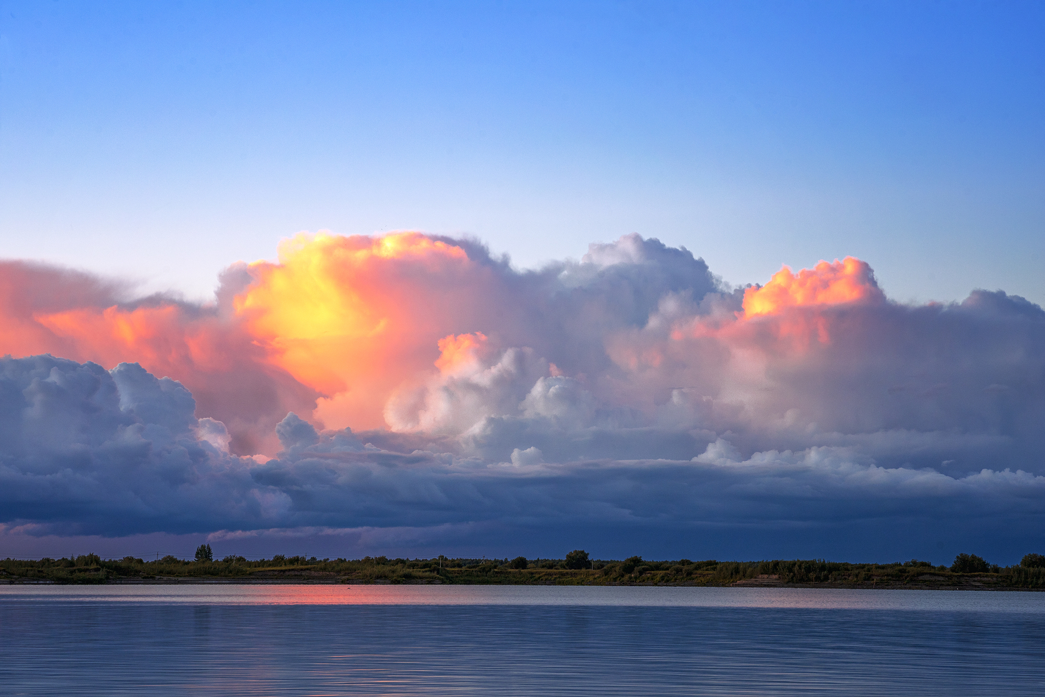 It was a good evening, beautiful - My, Tobolsk, Landscape, The photo, Sunset, Canon