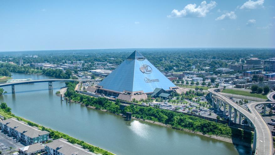 The Great American Pyramid: why it was built and what happened to it - sights, Architecture, USA, Memphis, Pyramid, Mat, Longpost