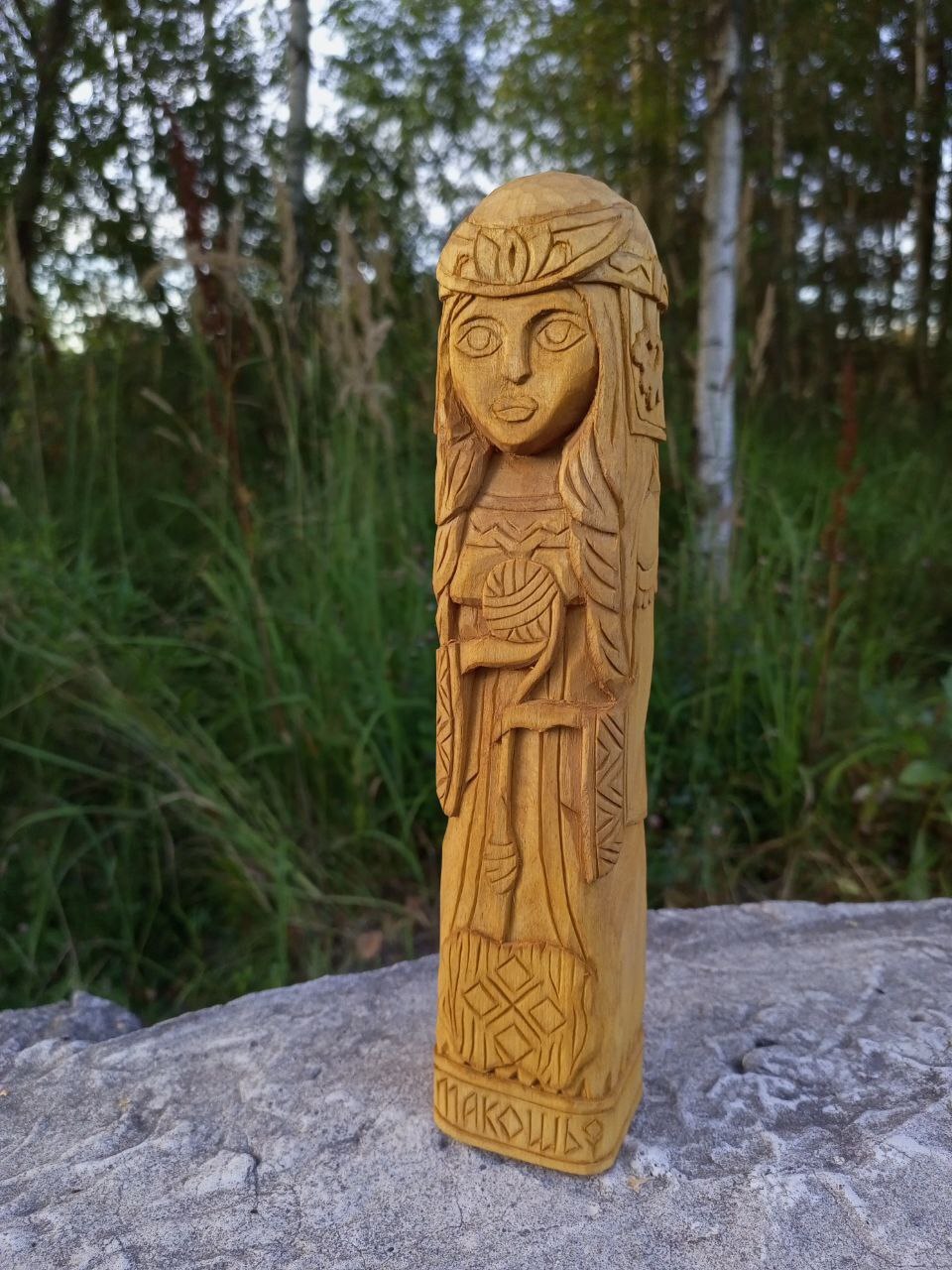 Makosh, made to order - Paganism, Slavic gods, Makos, Wood carving