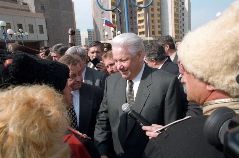 1996. VOTE OR LOSE TOUR - Russia, 90th, Old photo, Longpost, Boris Yeltsin, 1996, Politics