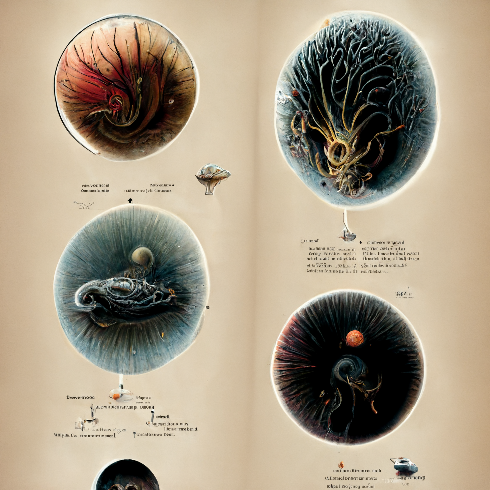 A Bit of Alien Evolution by midjourney - Midjourney, Evolution, Aliens, Longpost