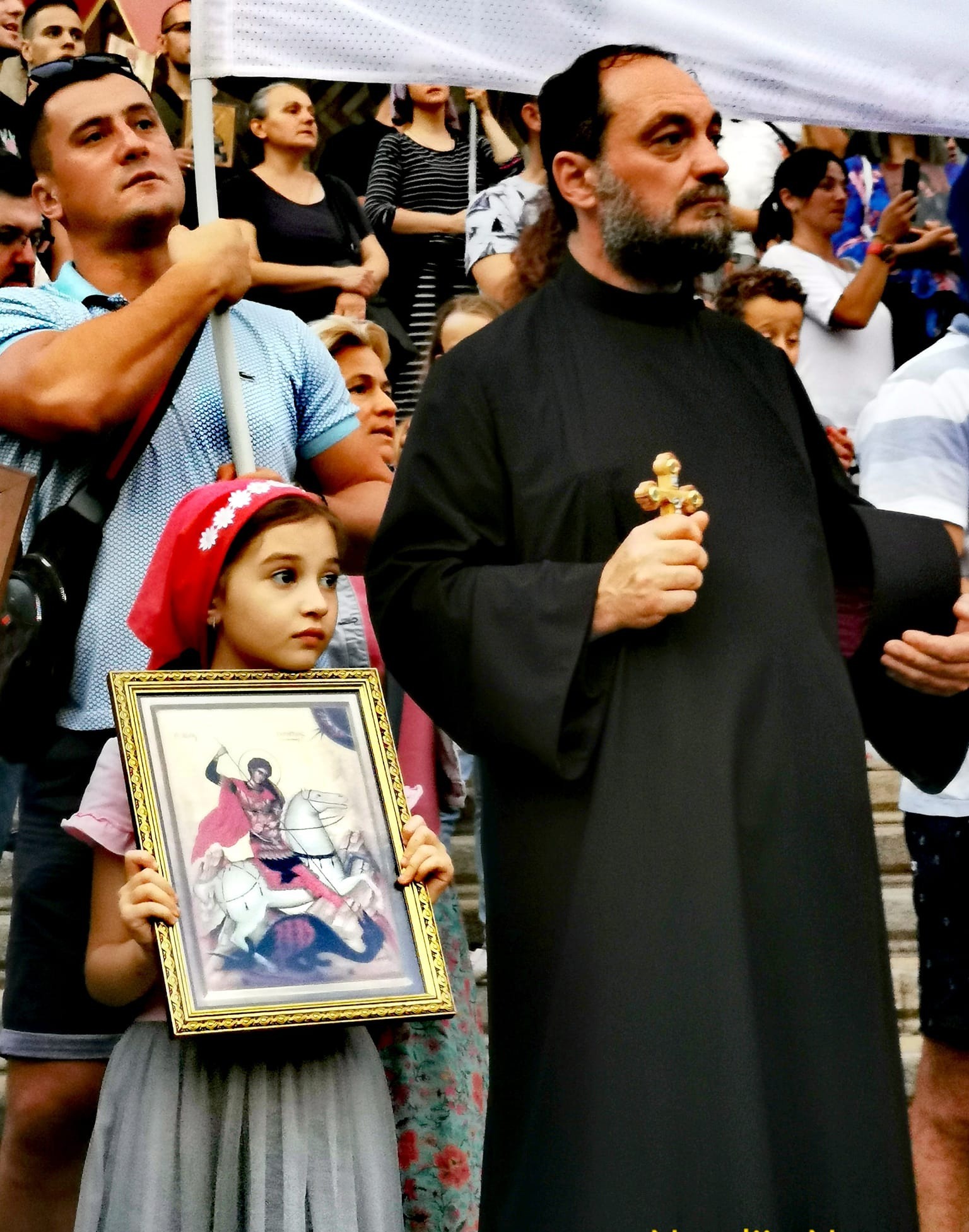 Continuation of the post Hands off our children!. Protest against the gay parade EuroPride in Belgrade» - Politics, Serbia, news, Media and press, European Union, Belgrade, Protest, Procession, Poster, Icon, Church, Orthodoxy, Video, Reply to post, Longpost