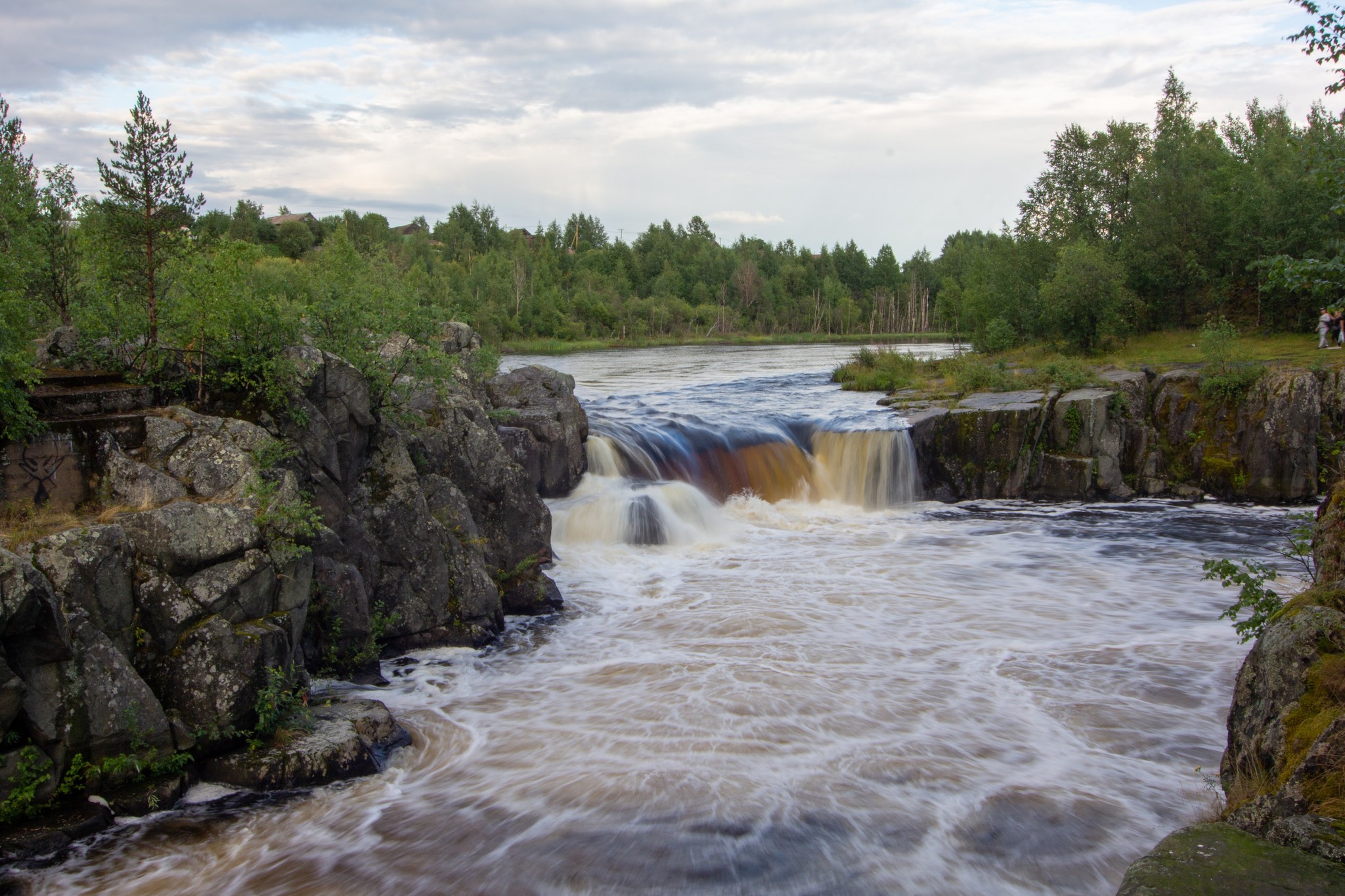 Водопады Карелии - Моё, Фотография, Водопад, Карелия, Длиннопост