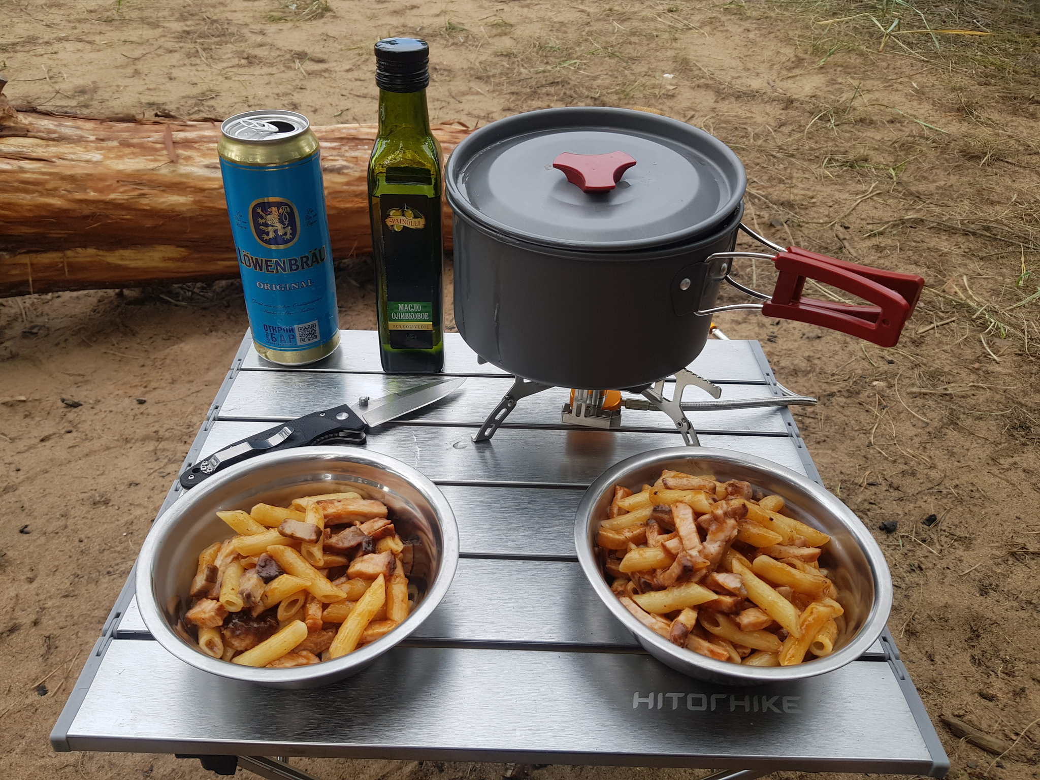 PVD on the beach in Bolshaya Izhora - My, A bike, Shashlik, Meat, PVD, Hike, Beach, Tent, Doshirak, Nature, Calmness, Longpost, Saint Petersburg