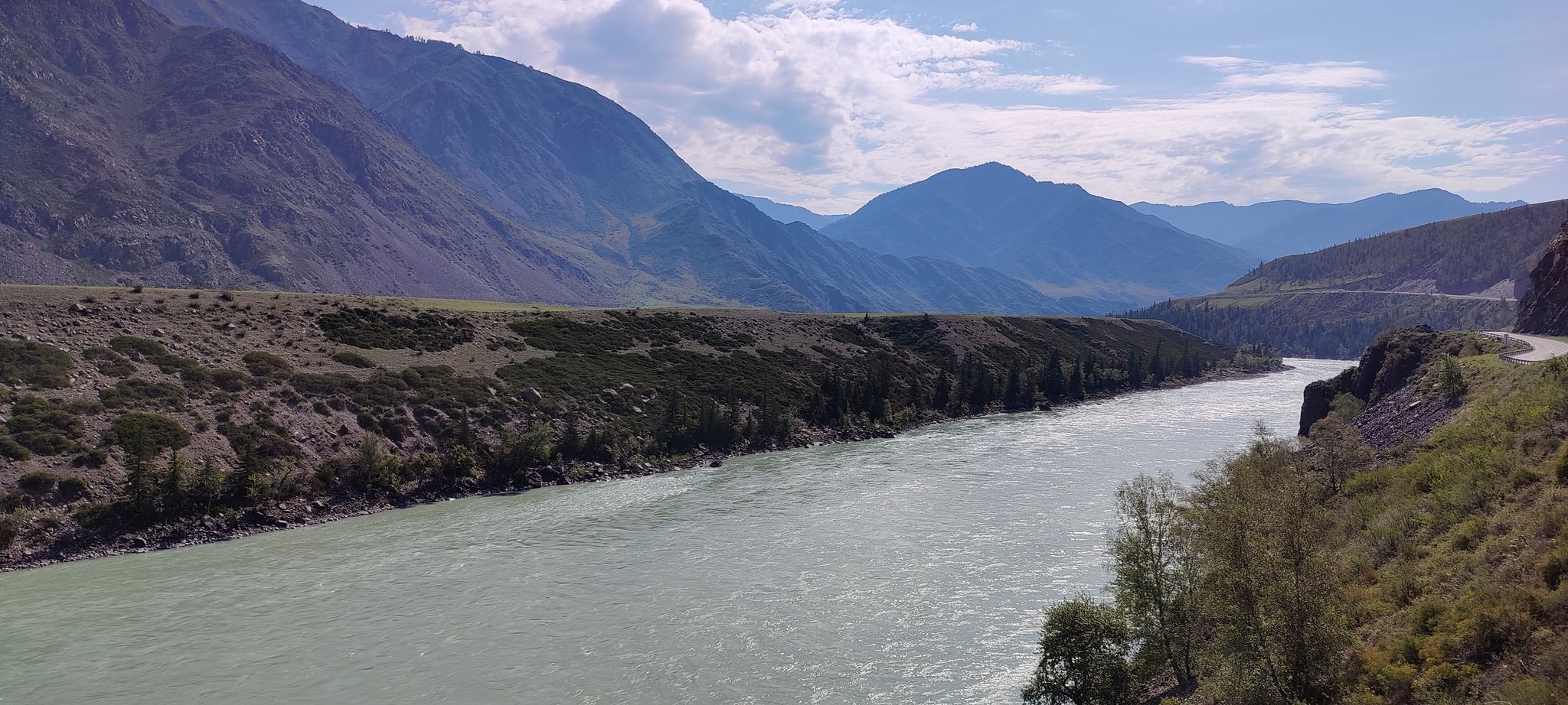 Seven thousand kilometers or four hundred and seventy-five liters of gasoline - My, Nature, The nature of Russia, Altai Republic, Lake, Mobile photography, The rocks, Siberia, Travels, Water, Travel across Russia, Waterfall, The mountains, Longpost