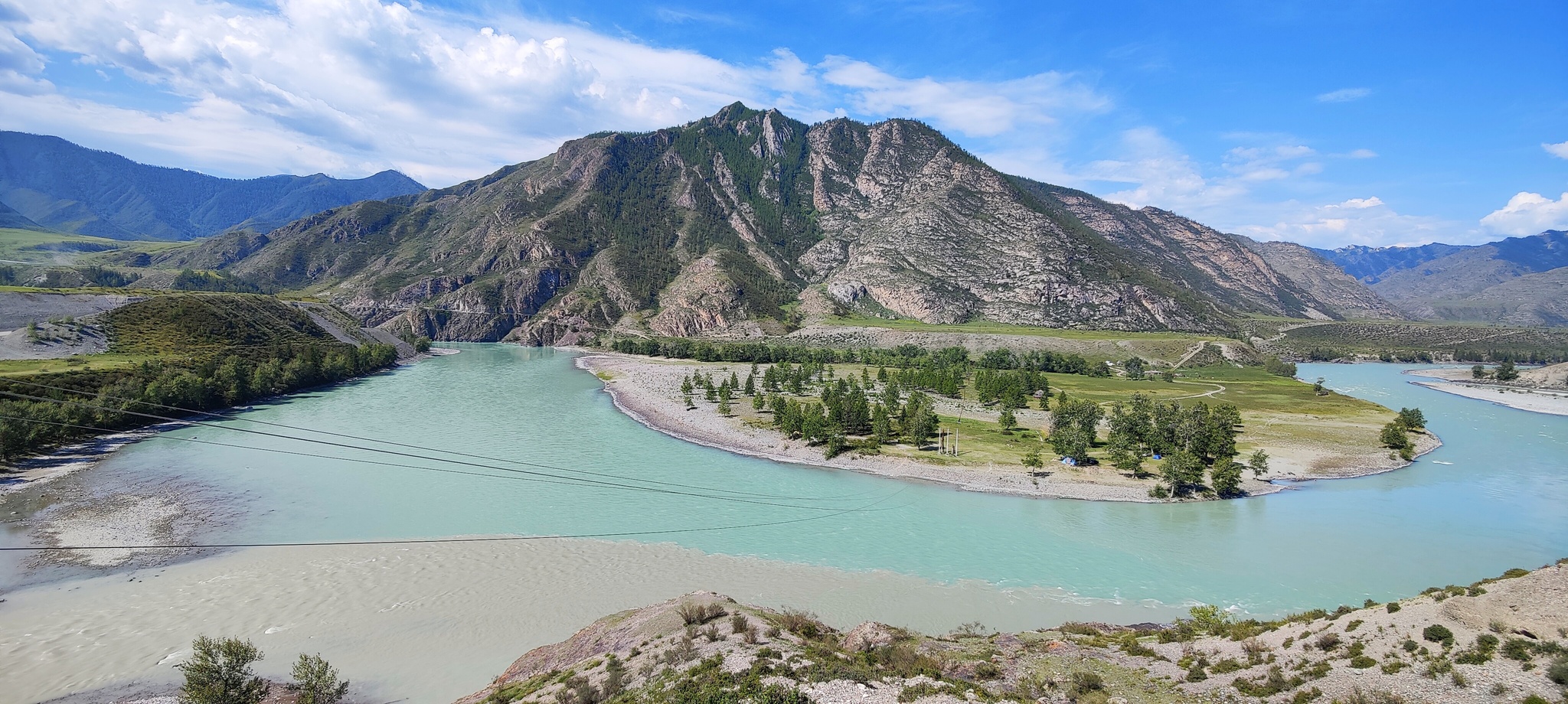 Seven thousand kilometers or four hundred and seventy-five liters of gasoline - My, Nature, The nature of Russia, Altai Republic, Lake, Mobile photography, The rocks, Siberia, Travels, Water, Travel across Russia, Waterfall, The mountains, Longpost