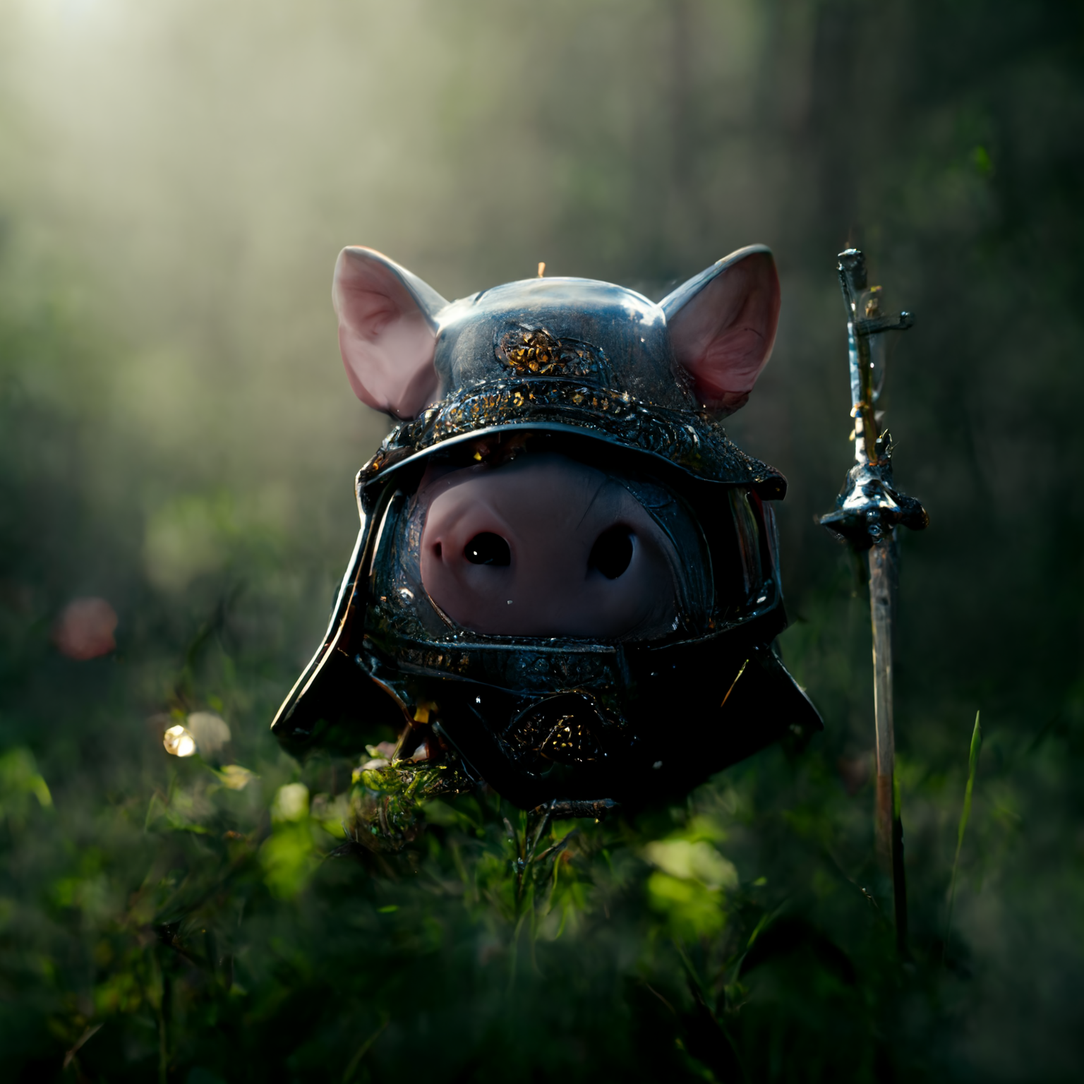 Рыцарь свинья