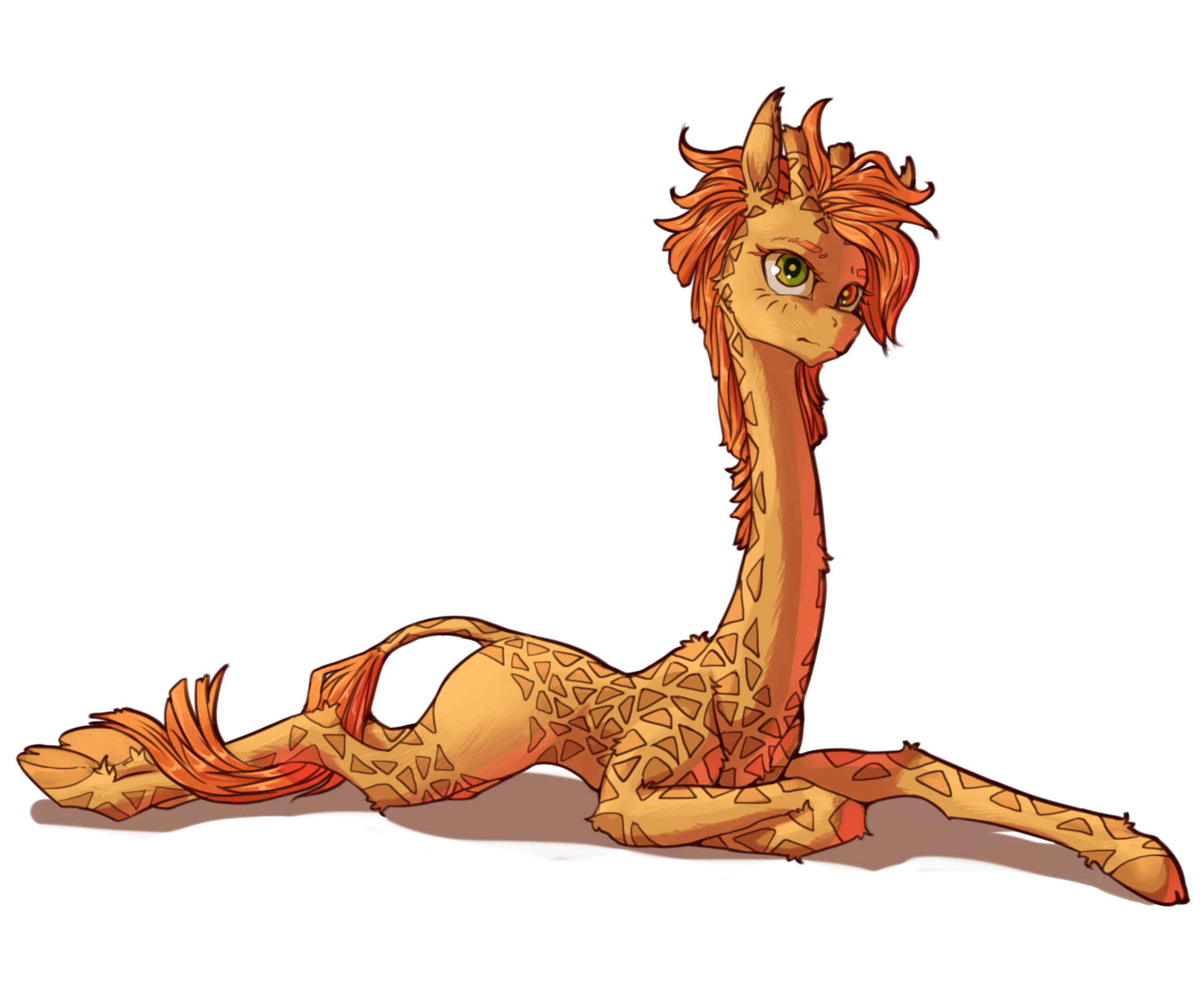 long - My little pony, Madhotaru, Twiggy, Original character, Giraffe