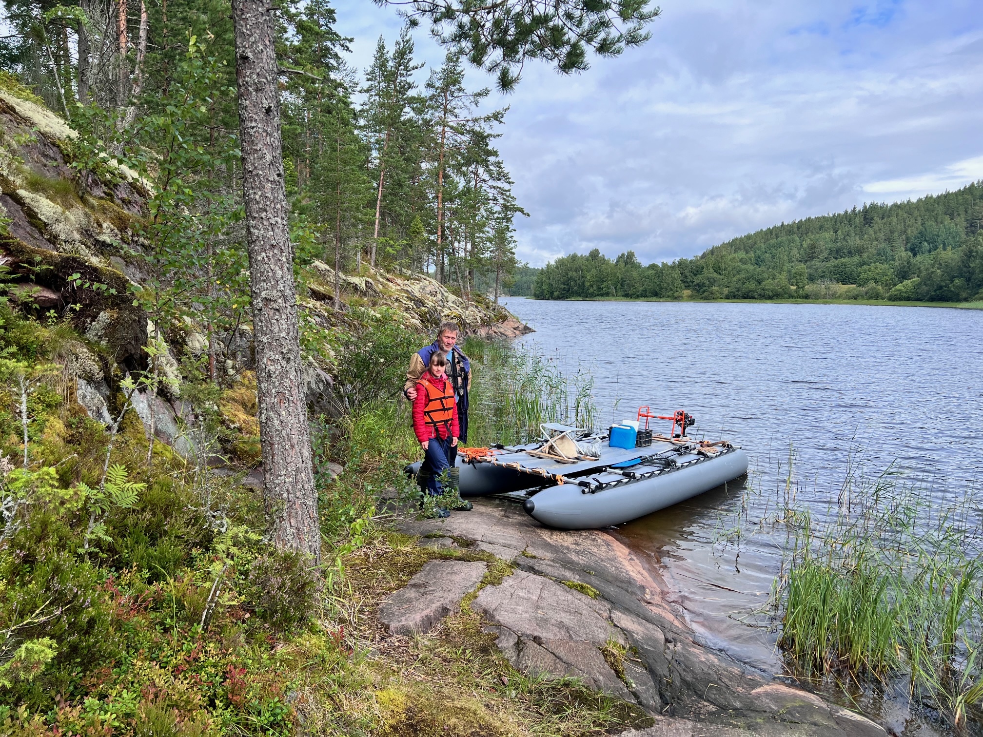 Farm on Ladoga. Rest in Karelia in the north of Lake Ladoga (24.07-06.08.2022) - My, Карелия, Ladoga, Holidays in Russia, Camping, Longpost