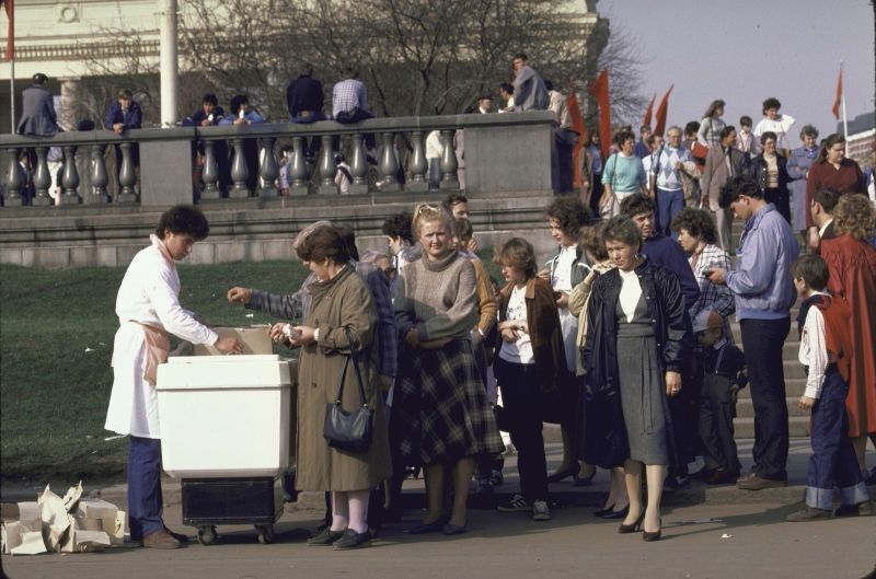 Glasnost and perestroika - the USSR, 80-е, Old photo, Longpost