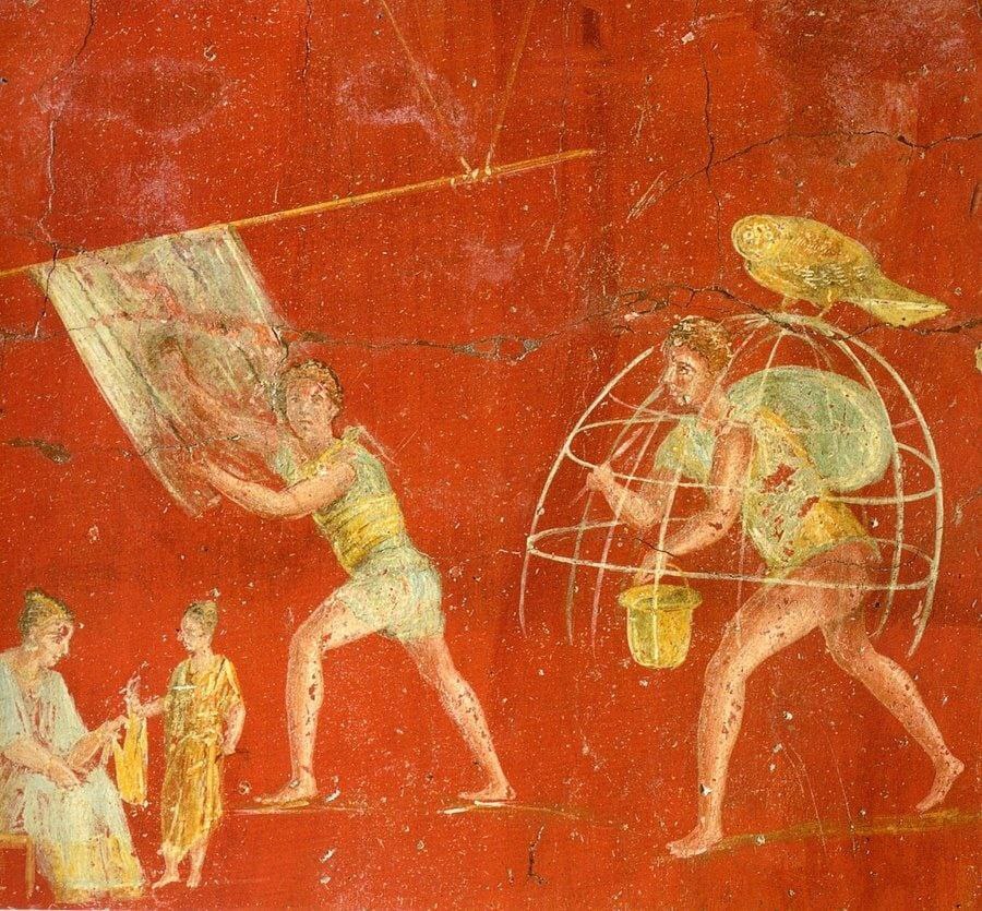 House of life in ancient Roman - Fresco, Art, Pompeii, Ancient Rome