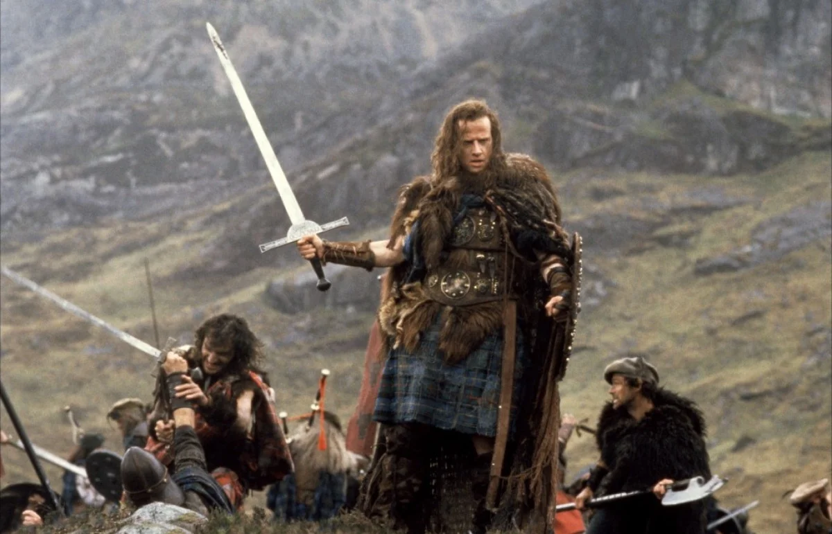 Highlander (1986). #13 Cult or Great Movie That Unfairly Failed at the Box Office - My, What to see, I advise you to look, Movies, Classic, Screenshot, Actors and actresses, Nostalgia, Hollywood, Sean Connery, Christopher Lambert, Scotland, The mountains, Sword, Fantasy, Боевики, Immortality, Women, Melodrama, USA, Story, Longpost