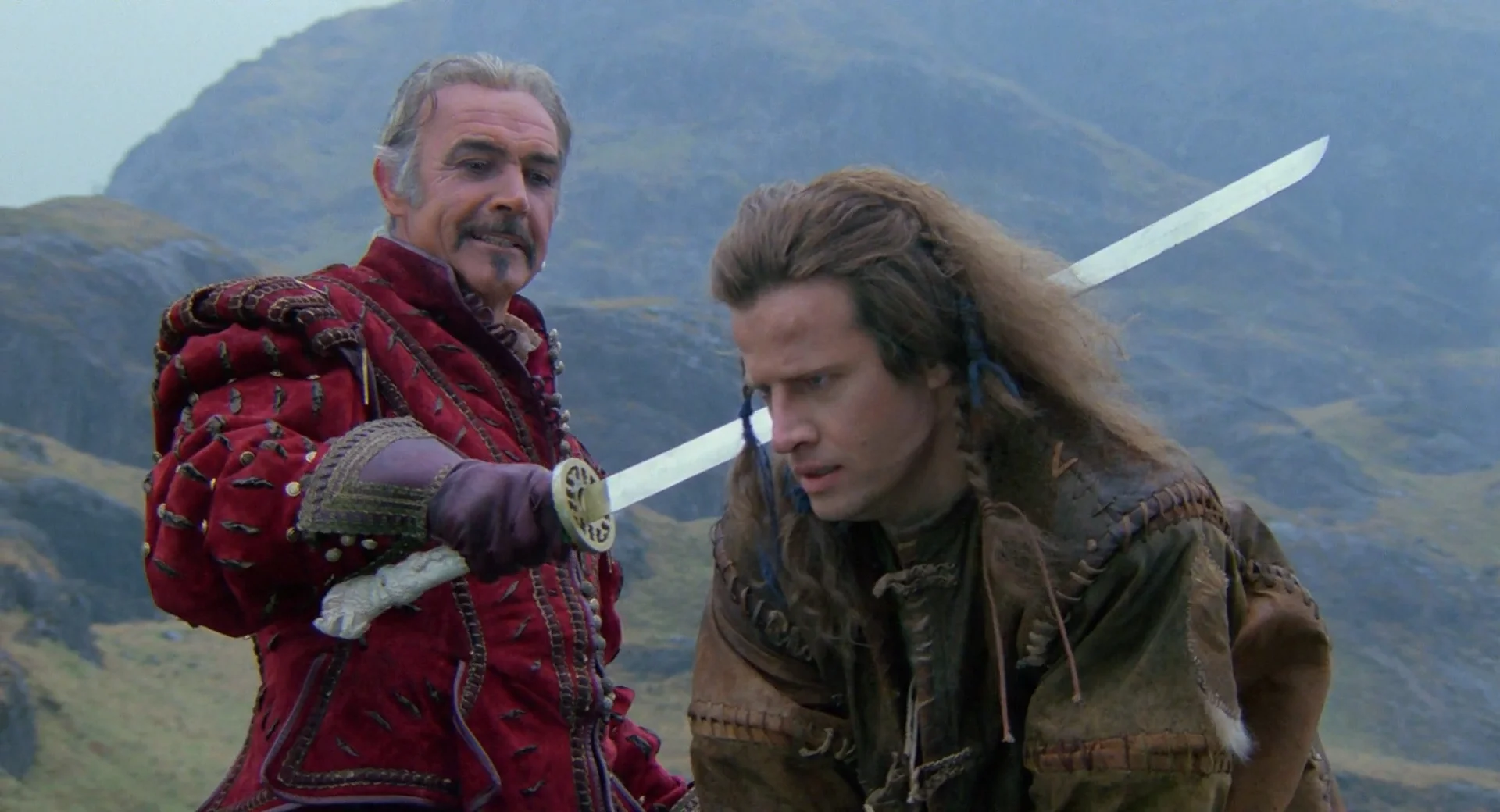 Highlander (1986). #13 Cult or Great Movie That Unfairly Failed at the Box Office - My, What to see, I advise you to look, Movies, Classic, Screenshot, Actors and actresses, Nostalgia, Hollywood, Sean Connery, Christopher Lambert, Scotland, The mountains, Sword, Fantasy, Боевики, Immortality, Women, Melodrama, USA, Story, Longpost