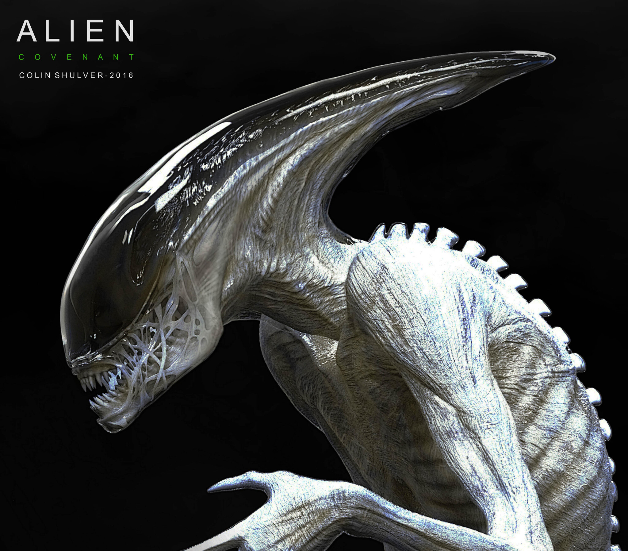 Alien: Covenant / Concept Art - Art, Artstation, Concept Art, Movies, Ridley Scott, Alien: Covenant, Xenomorph, Stranger, Longpost