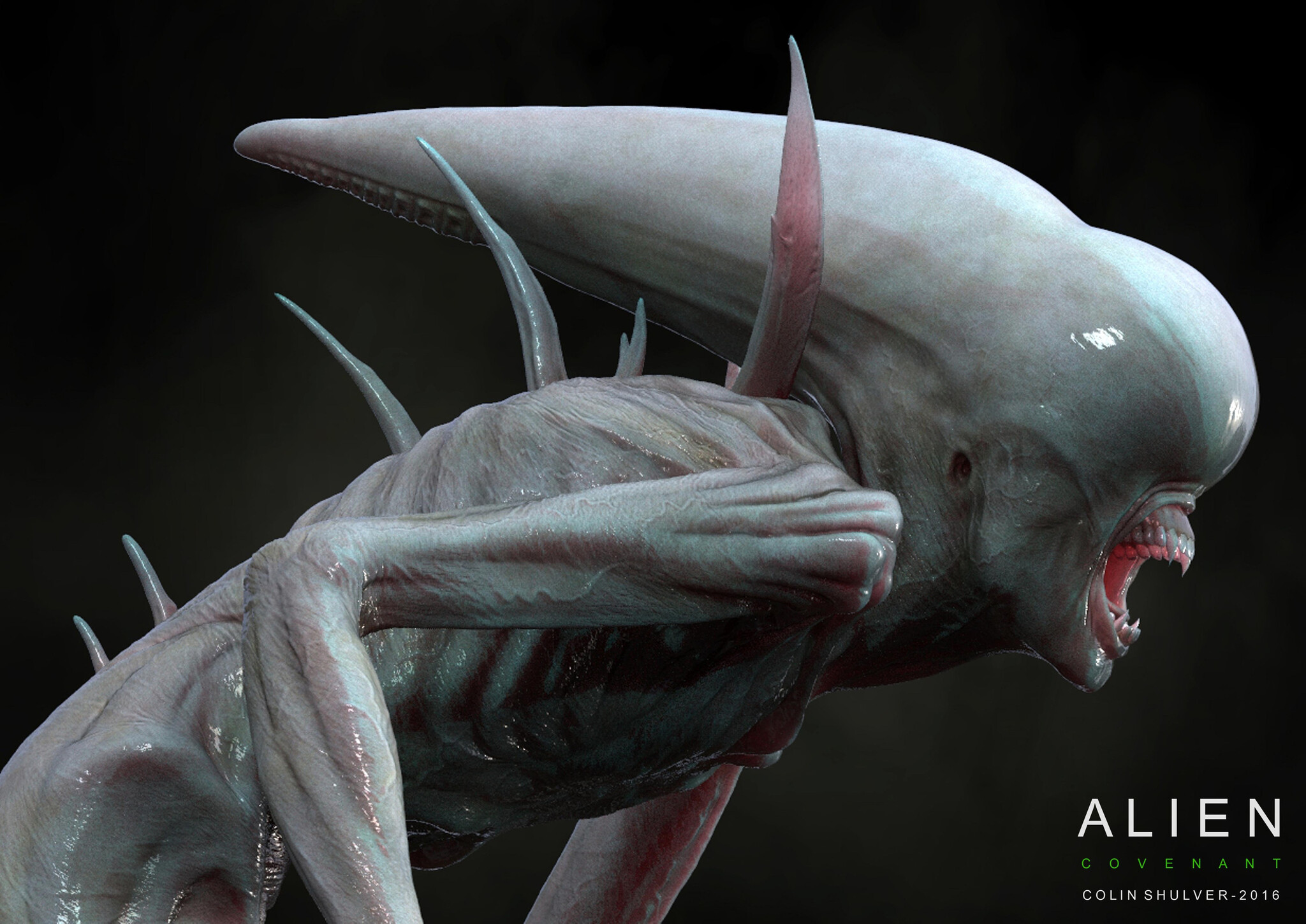 Alien: Covenant / Concept Art - Art, Artstation, Concept Art, Movies, Ridley Scott, Alien: Covenant, Xenomorph, Stranger, Longpost