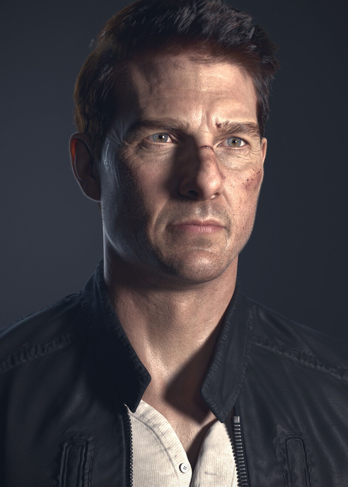 Fantastic Four - Art, Artstation, Actors and actresses, Keanu Reeves, Mads Mikkelsen, Johnny Depp, Tom Cruise, Movies, John Wick, Jack Reacher, Games, Death stranding, Celebrities, 3D, Longpost