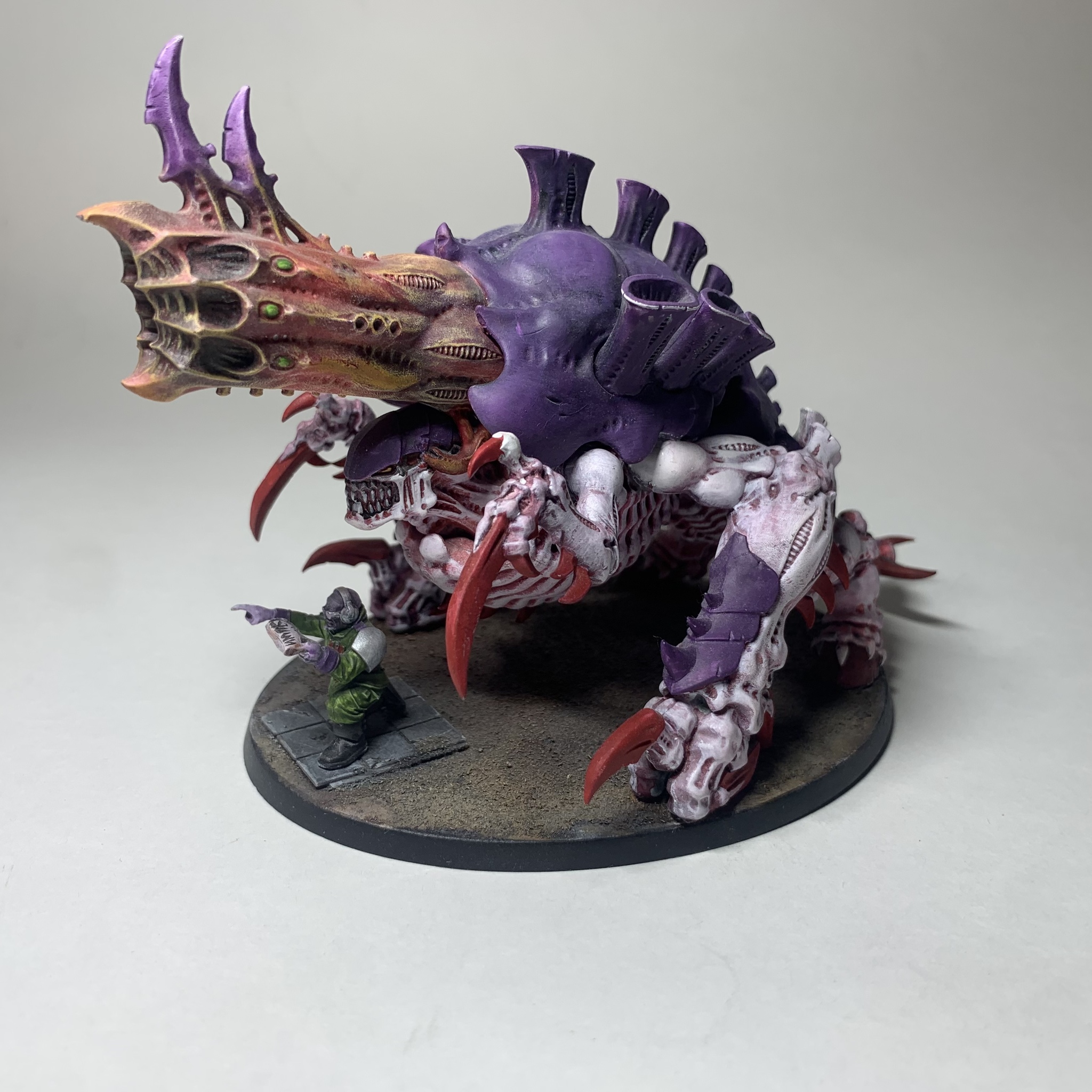 Tyranids: exocrine - Моё, Warhammer 40k, Wh miniatures, Tyranids, Длиннопост