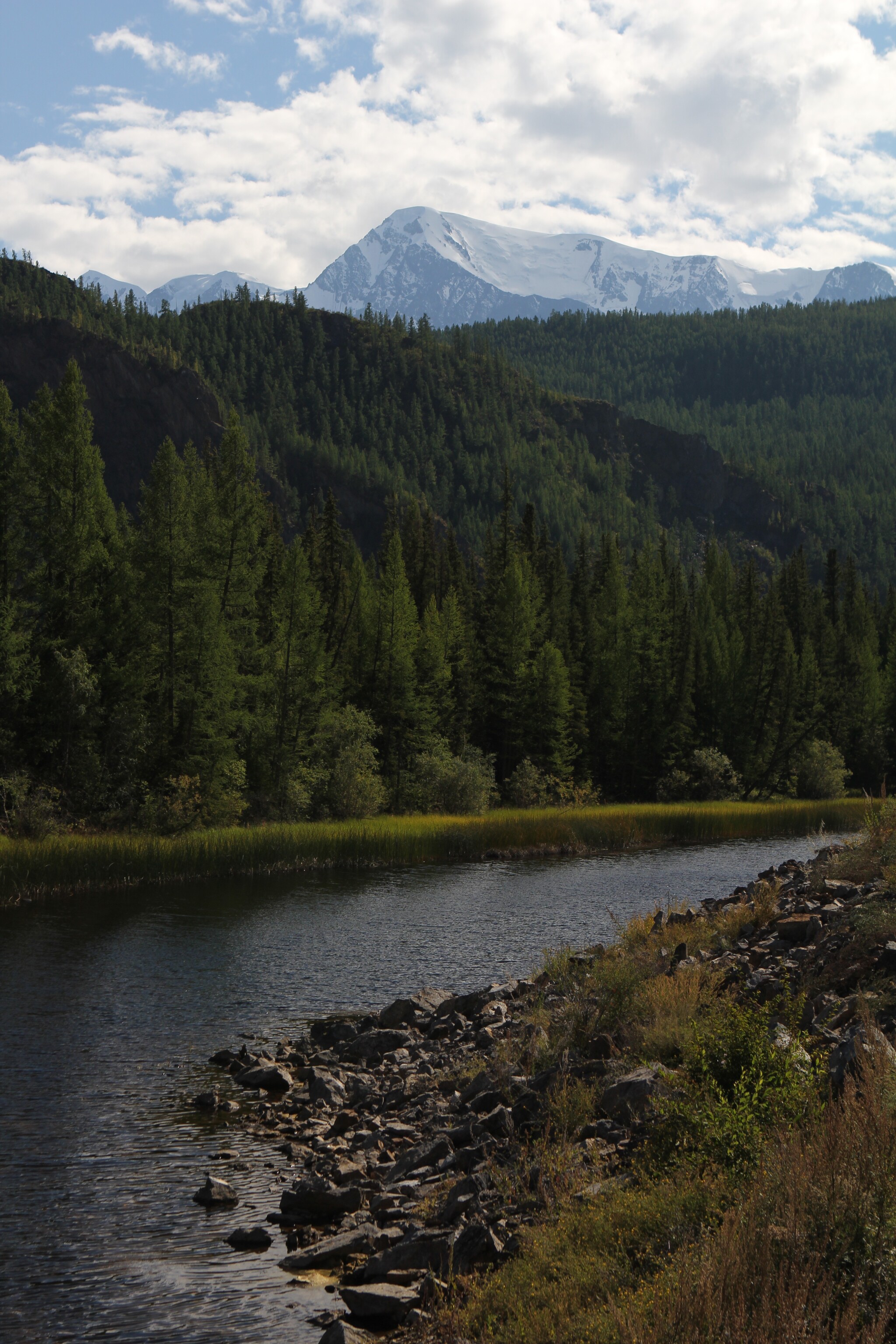 Altai Republic. Kuraya area - My, The photo, Nature, beauty of nature, The nature of Russia, Altai Republic, The mountains, Kuray, Landscape, Siberia, Sky, Forest, River, Russia, Travels, Travel across Russia, Tourism, Clouds, beauty, Steppe, Horizon, Longpost