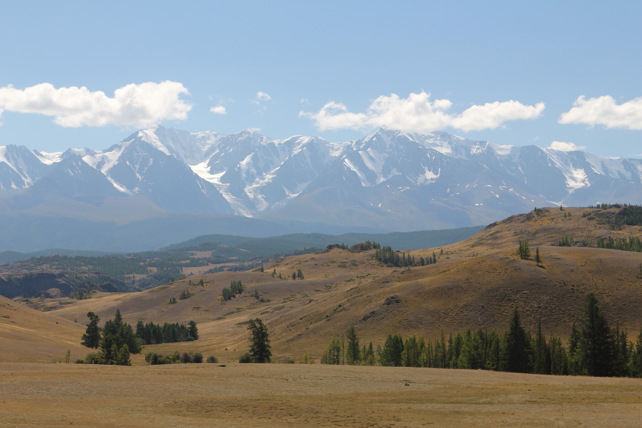 Республика Алтай. Район Курая - Моё, Фотография, Природа, Красота природы, Природа России, Республика Алтай, Горы, Курай, Пейзаж, Сибирь, Небо, Лес, Река, Россия, Путешествия, Путешествие по России, Туризм, Облака, Красота, Степь, Горизонт, Длиннопост