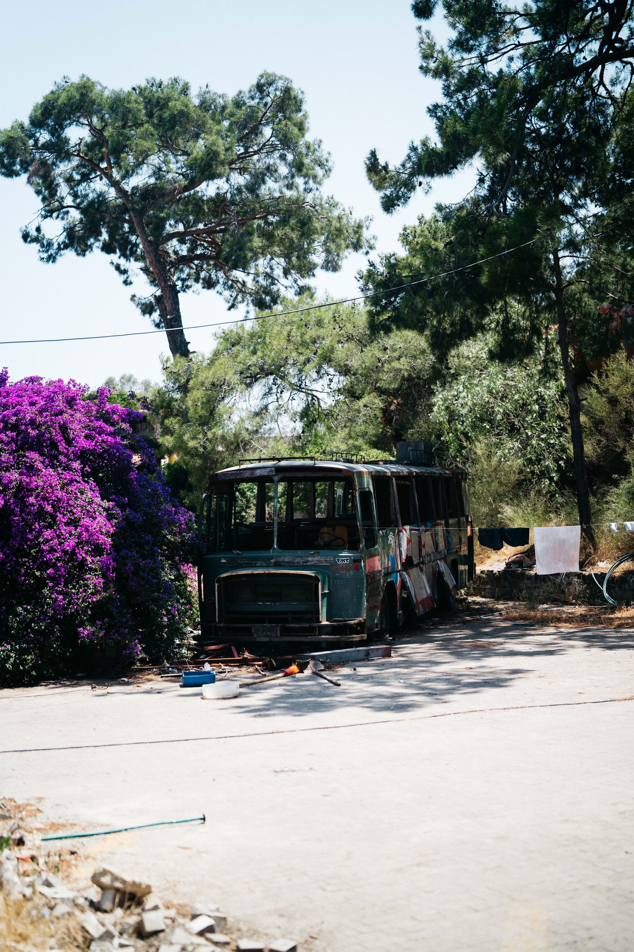 Walking from Kemer to Phaselis through an abandoned hotel - My, Travels, Turkey, Ruin, Ruins, Kemer, Walking, Longpost, The photo