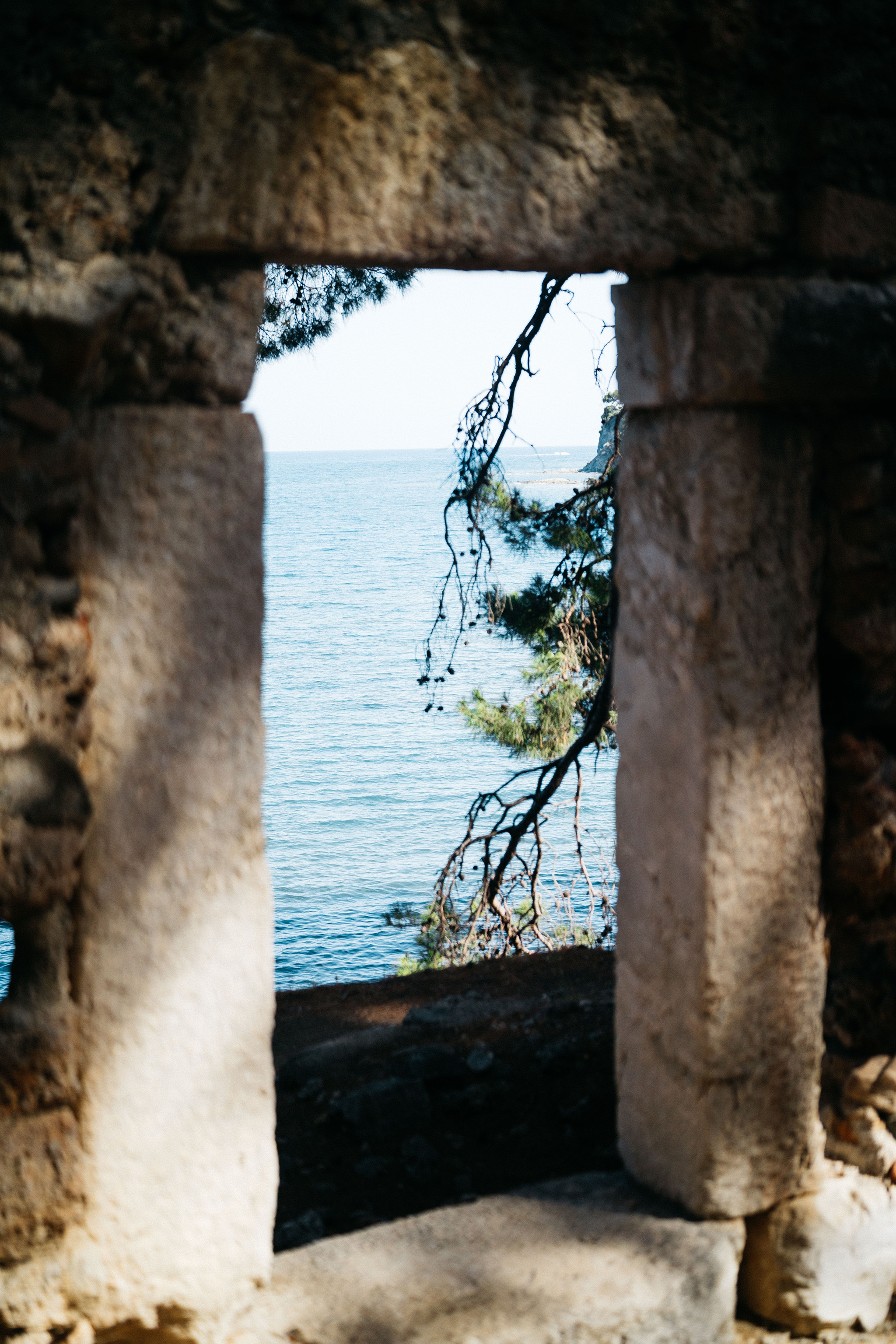 Walking from Kemer to Phaselis through an abandoned hotel - My, Travels, Turkey, Ruin, Ruins, Kemer, Walking, Longpost, The photo