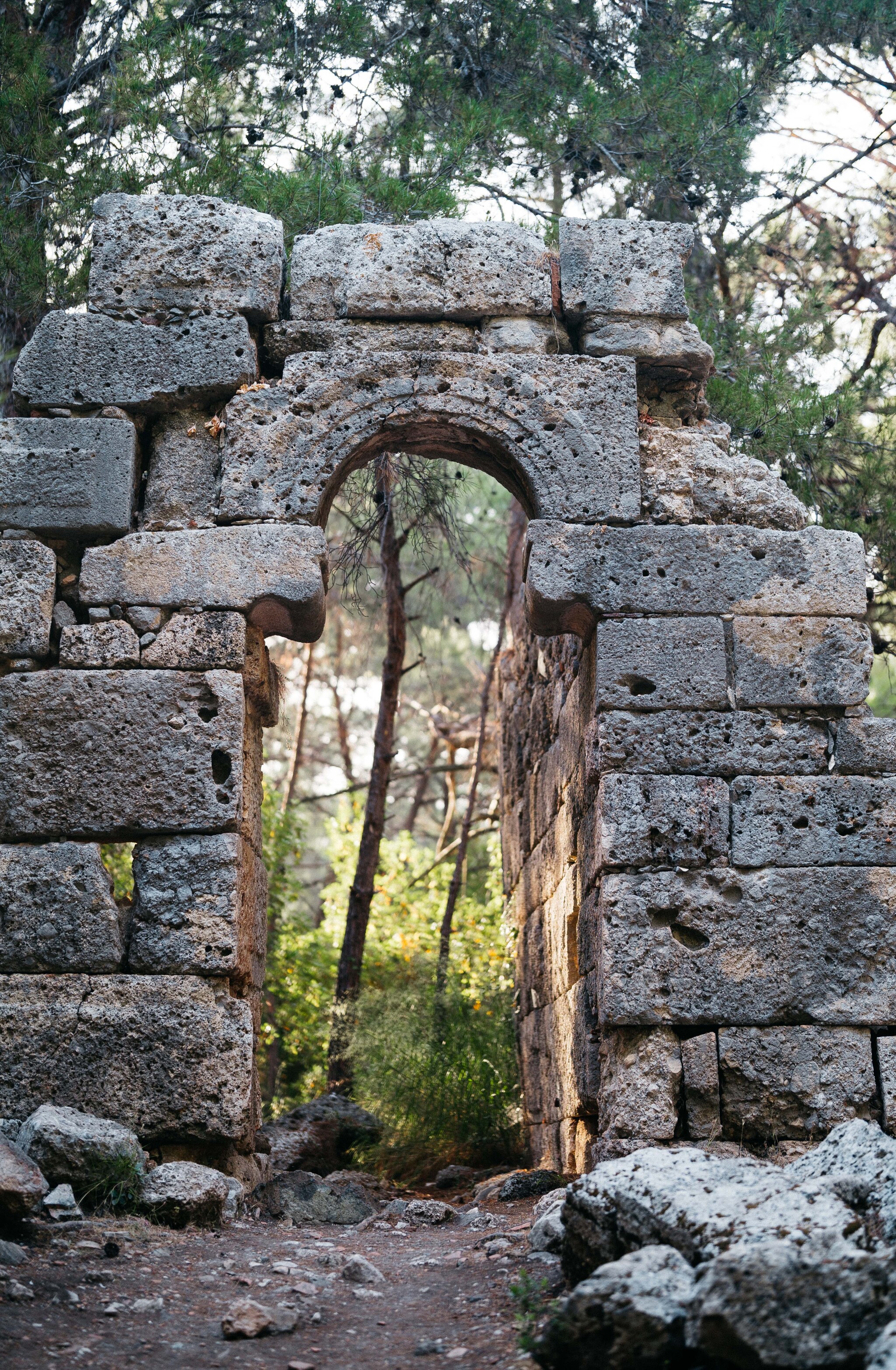 Walking from Kemer to Phaselis through an abandoned hotel - My, Travels, Turkey, Ruin, Ruins, Kemer, Walking, Longpost, The photo