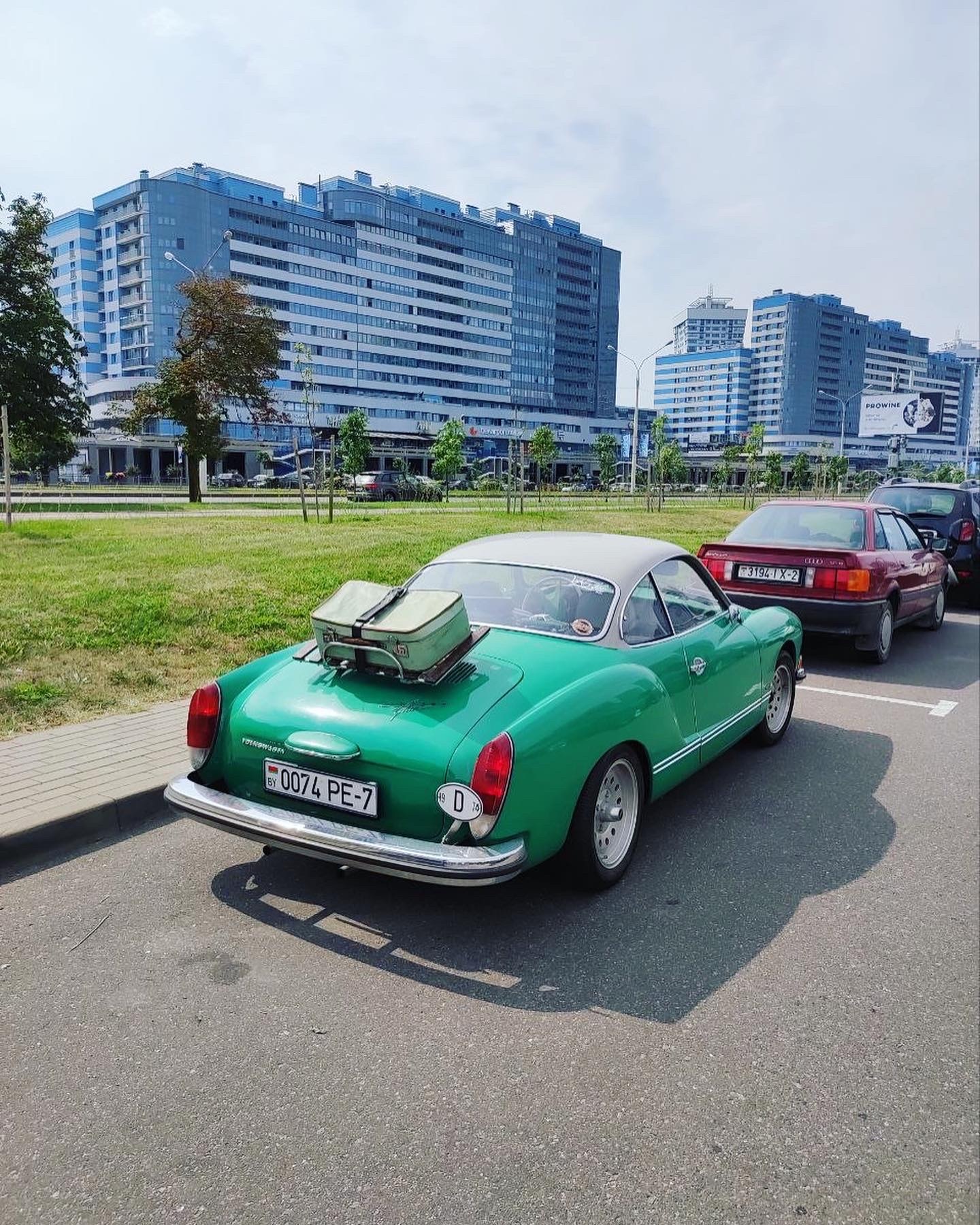 Volkswagen Karmann-Ghia Typ 14 — доступная роскошь конца 50-х | Пикабу