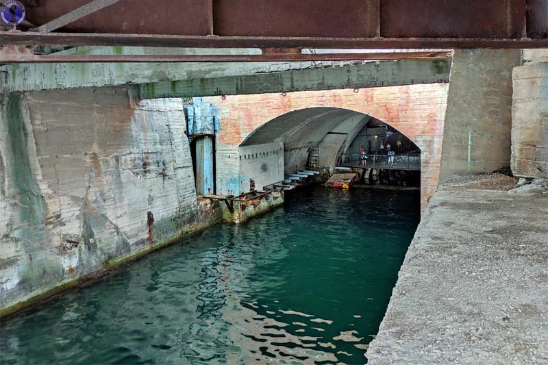 The famous Underground Repair Base-Shelter of Soviet submarines Object K-825 - Military base, Dungeon, Submarine, the USSR, Museum, Yandex Zen, Longpost