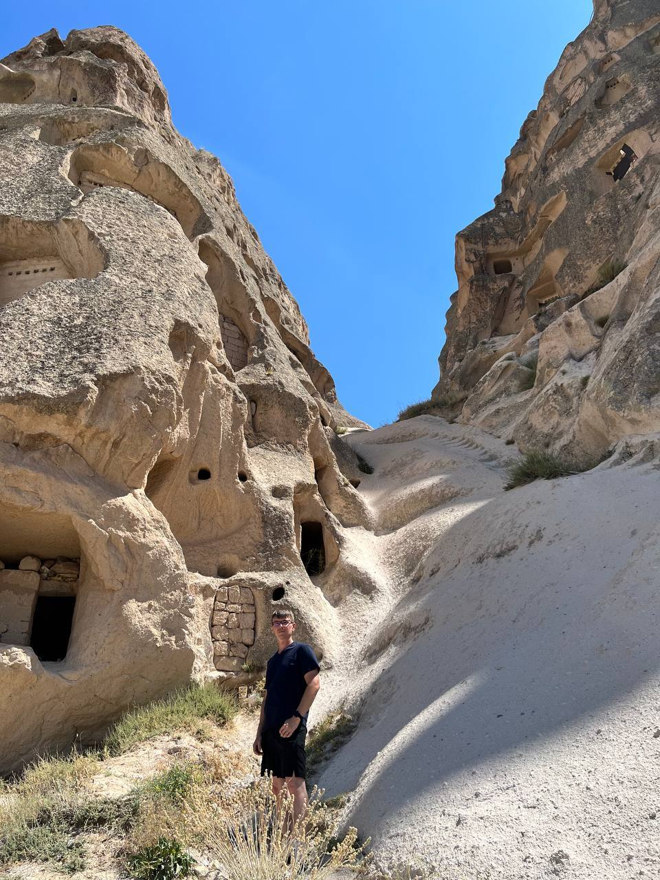 Cappadocia. Uchisar - My, Travels, Mountain tourism, Hike, Туристы, The rocks, Relaxation, Cappadocia, Turkey, Longpost