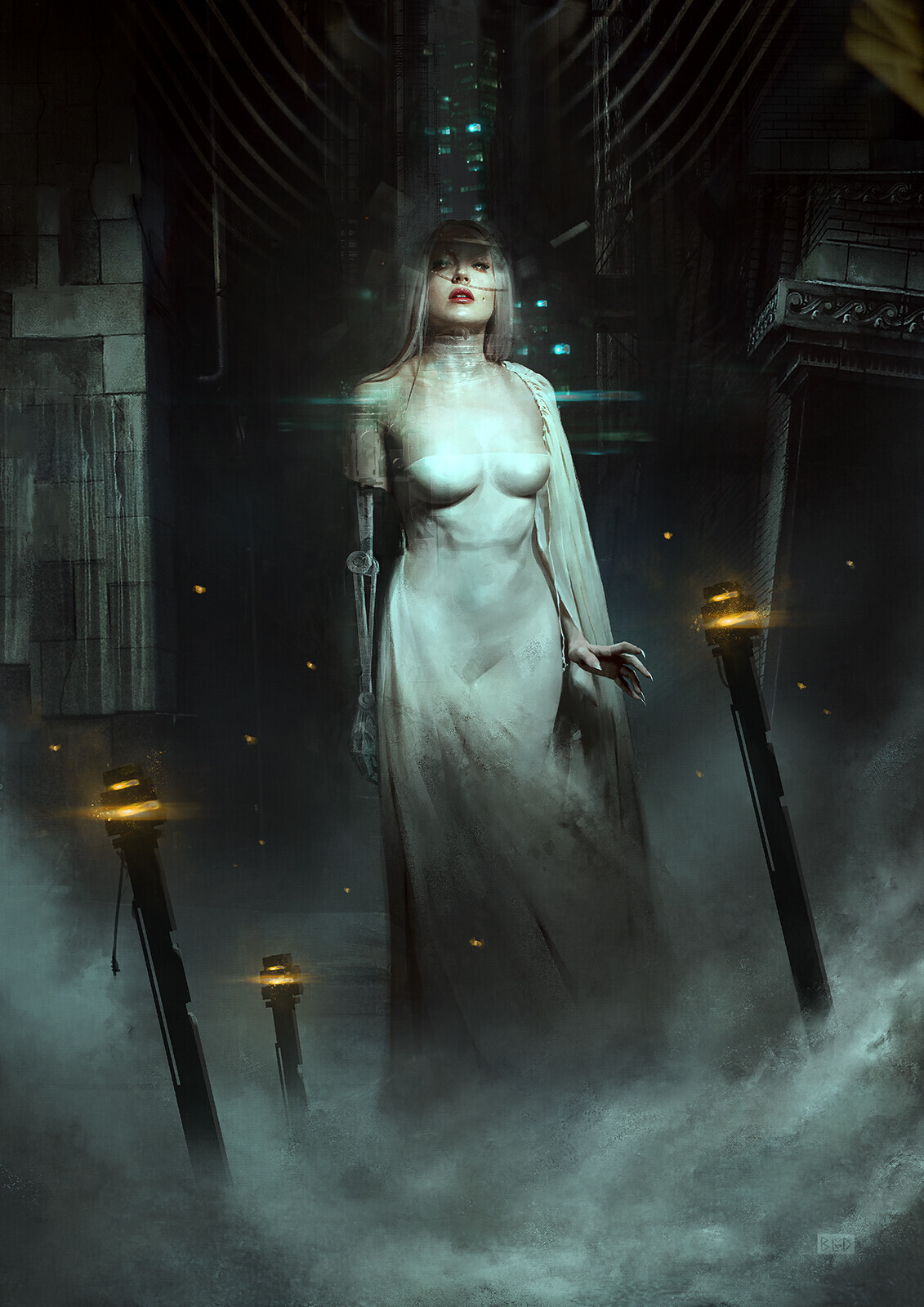 Bastien Lecouffe Deharme Art - Арт, Artstation, Фэнтези, Фантастика, Киберпанк, Игры, Девушки, Bastienlecouffedeharme, Длиннопост, Magic: The Gathering