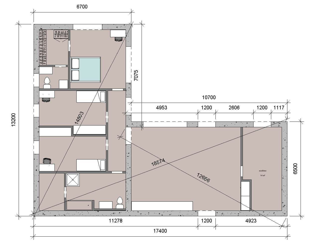 Monolithic G... slab - My, Building, House, Dacha, Construction, Plate, Foundation, With your own hands, Video, Longpost