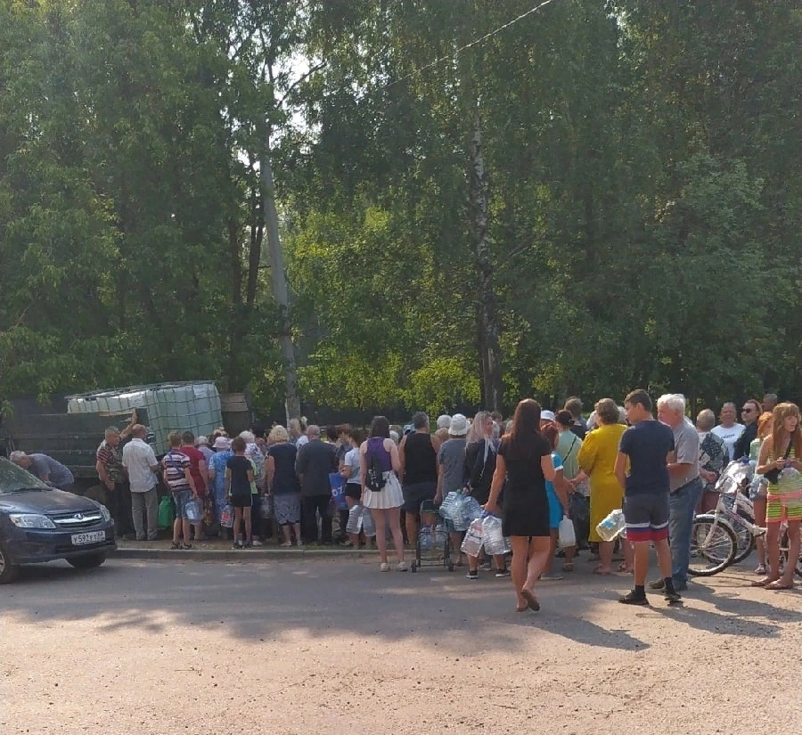 В Кимрах половина города осталась без воды - Водопровод, Авария, Кимры, Тверская область, Вода, Длиннопост, Негатив