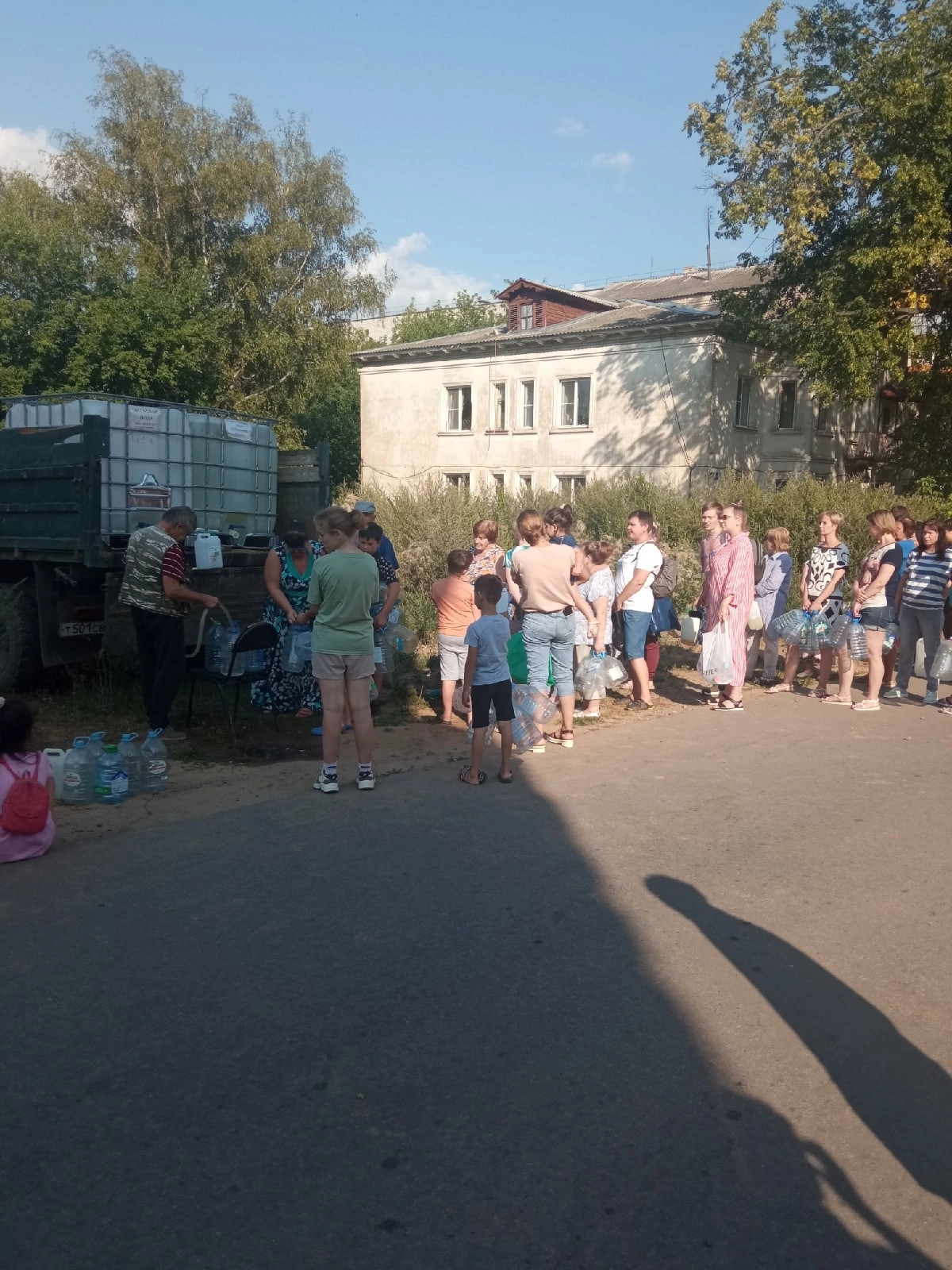 В Кимрах половина города осталась без воды | Пикабу