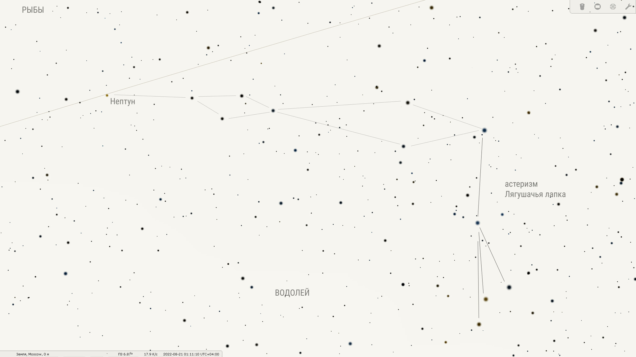 Night from 20 to 21 August 2022. Visibility of the Moon and planets. Circumpolar constellations - part 4 - My, Astronomy, Astronomical calendar, Planet, Constellations, Longpost