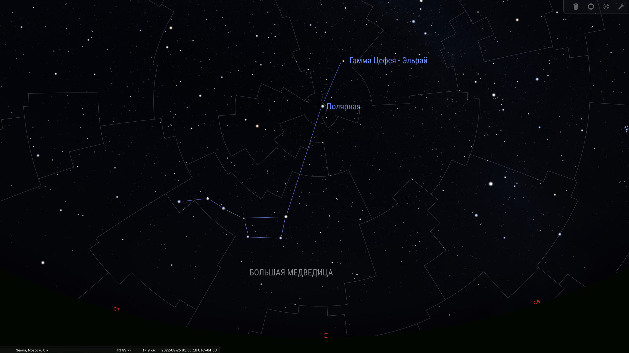 Night from 20 to 21 August 2022. Visibility of the Moon and planets. Circumpolar constellations - part 4 - My, Astronomy, Astronomical calendar, Planet, Constellations, Longpost