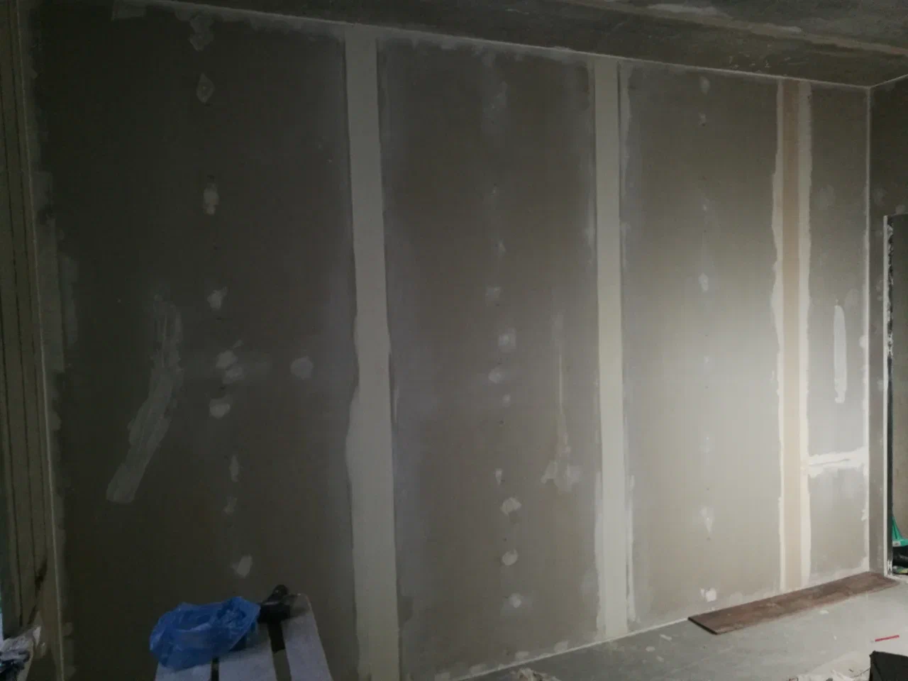 Wall soundproofing - My, Gcl, Noise isolation, Repair, Interior decoration, Finishing, Apartment, I did it myself, Building, Partitions, Frame, Repair of apartments, Construction, Longpost